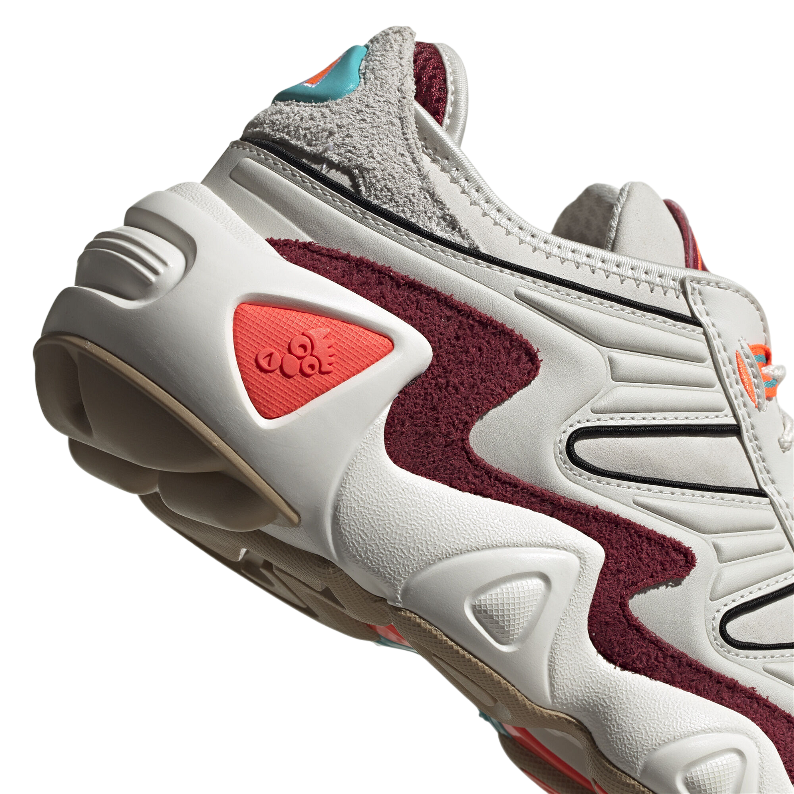 adidas Originals Unisex FYW S-97 Trainers - White / Solar Red - ViaductClothing - -