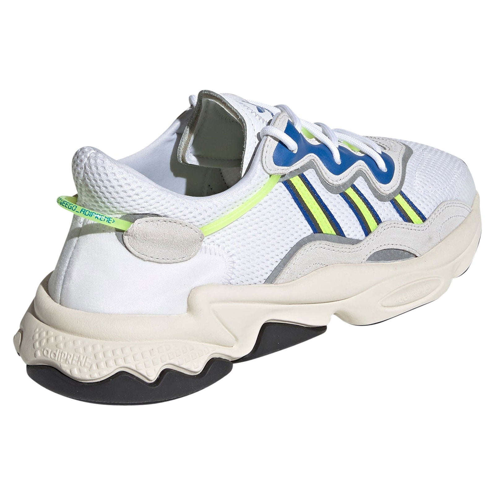 adidas Ozweego Shoes - Cloud White / Solar Yellow - ViaductClothing - -