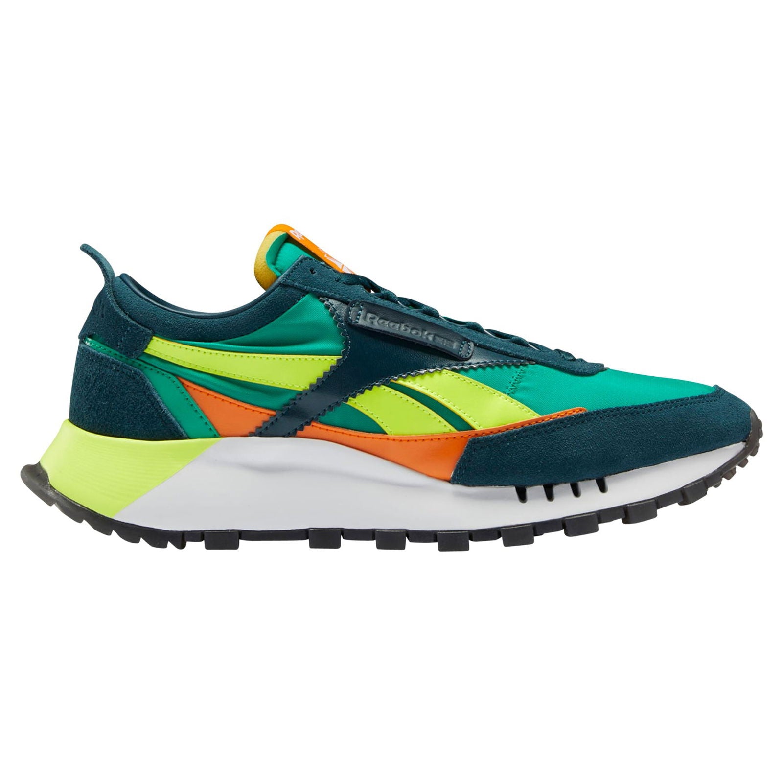 Reebok Classic Leather Legacy Shoes - Court Green / Solar Yellow - ViaductClothing - -
