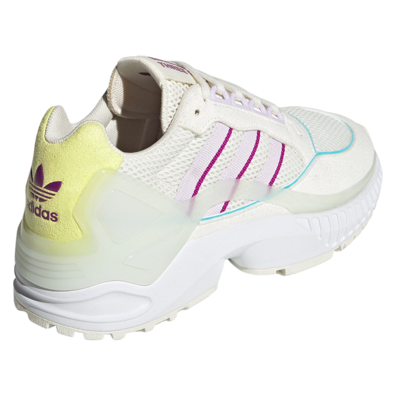 adidas Originals Womens ZX Wavian Shoes - Off White / Sonic Fuchsia - ViaductClothing - -