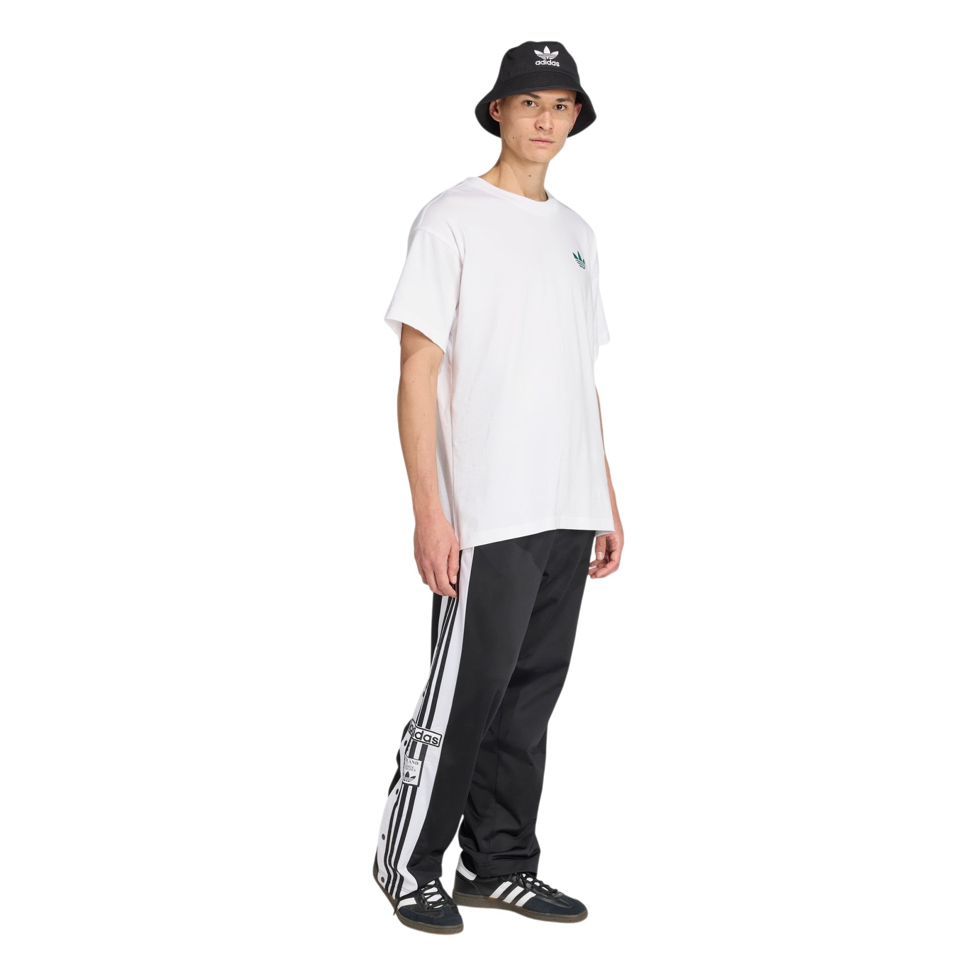 adidas Originals Sport Club Graphic Oversized T-Shirt - White