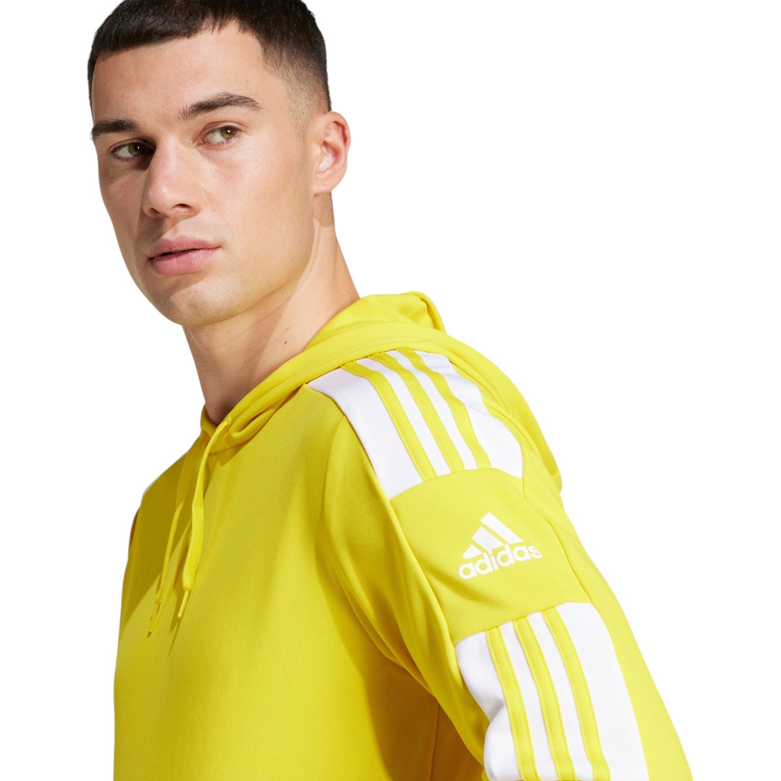 adidas Men's Squadra 21 Hoodie - Yellow