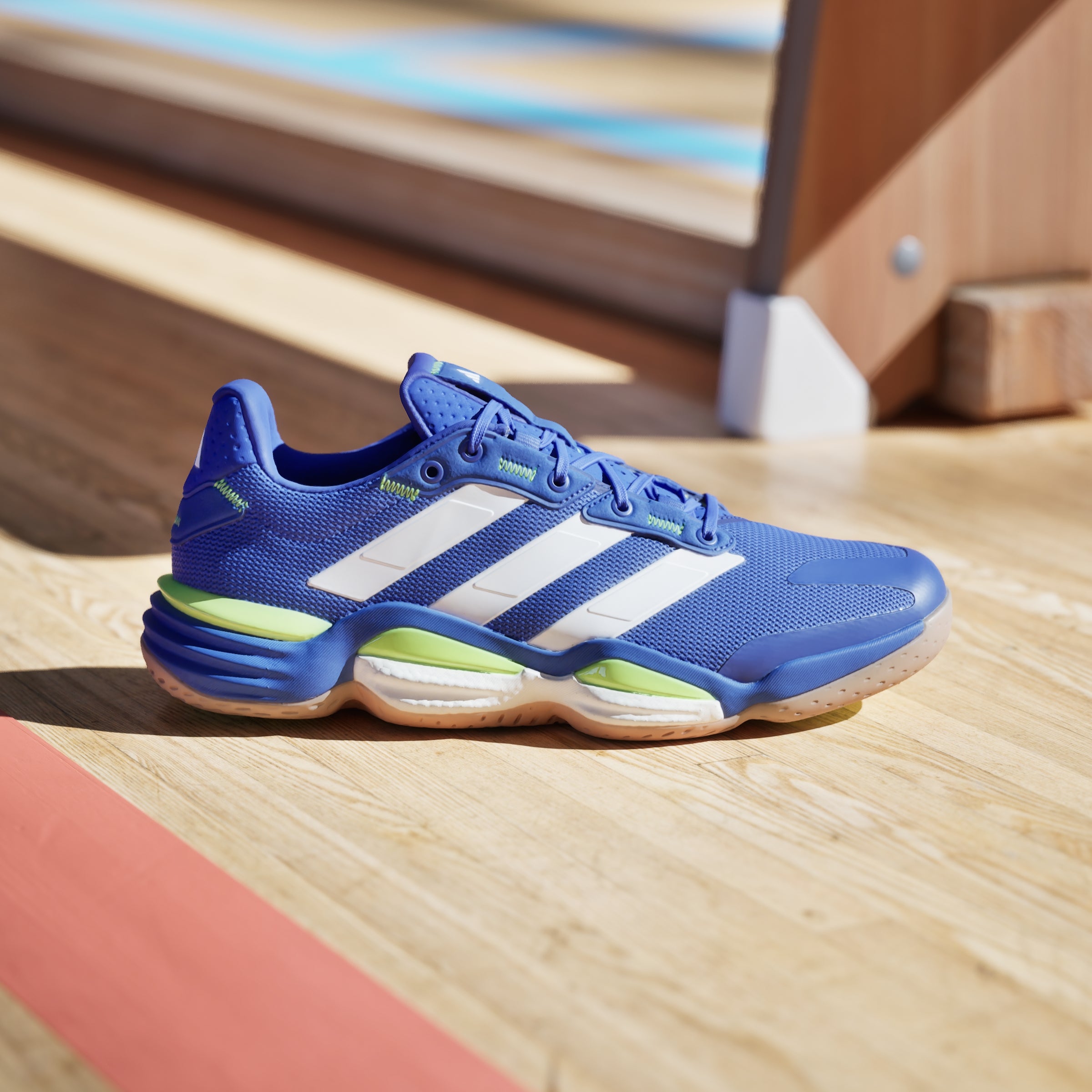 adidas Stabil 16 Indoor Shoes - Lucid Blue / Cloud White