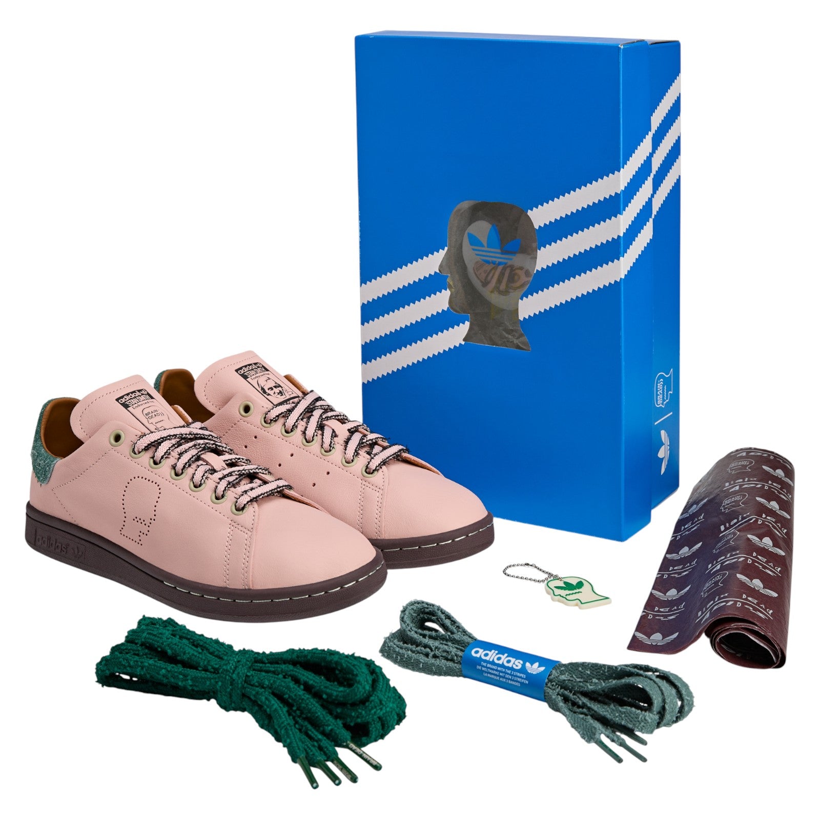 adidas Originals x Brain Dead Stan Smith Trainers - Pink