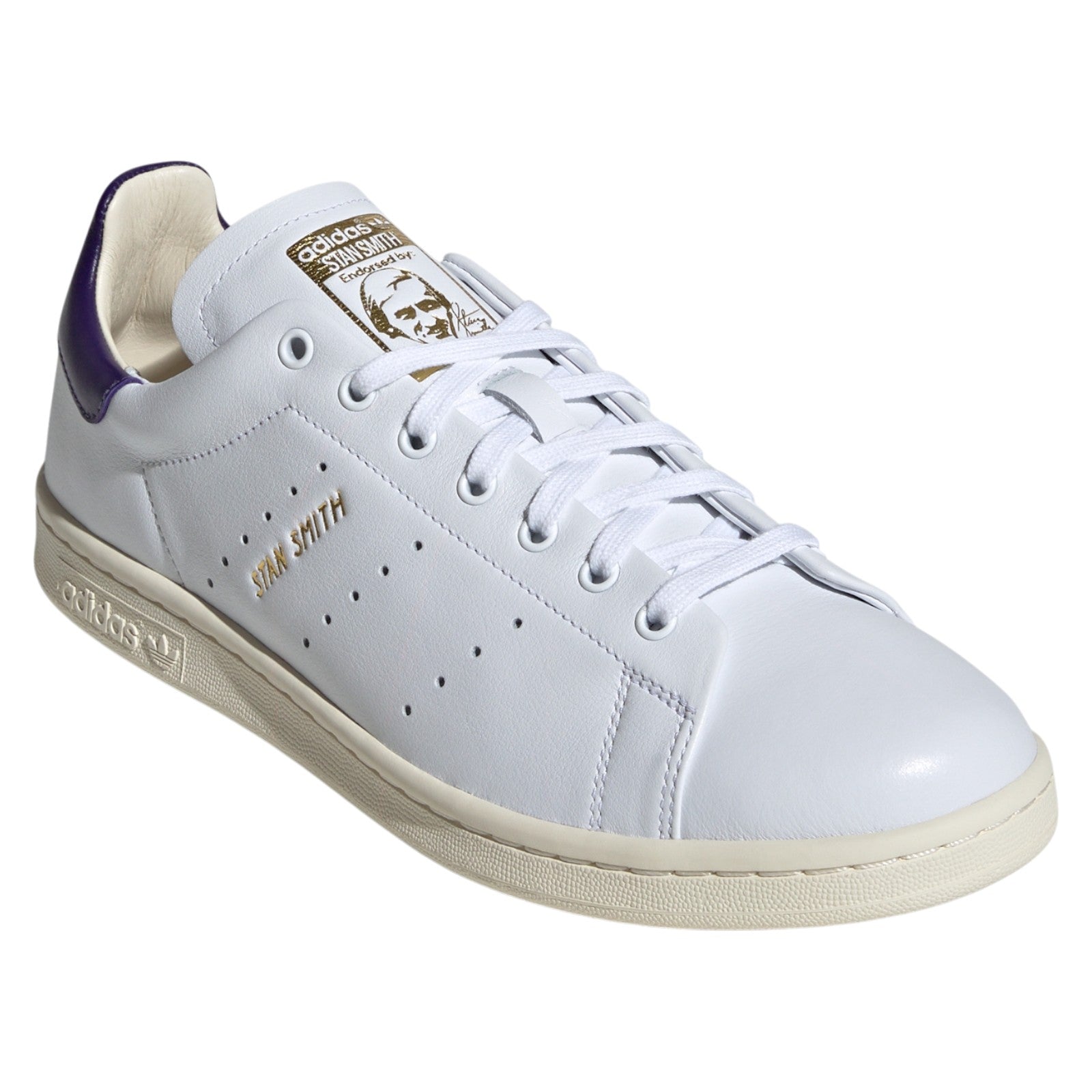 adidas Originals Stan Smith Lux Shoes - White / Collegiate Purple