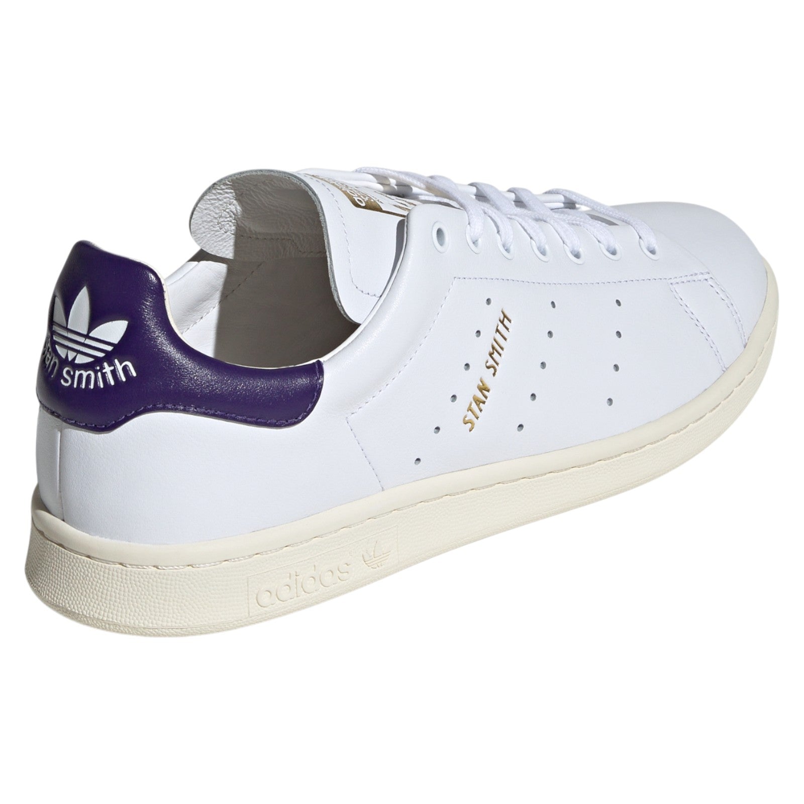 adidas Originals Stan Smith Lux Shoes - White / Collegiate Purple