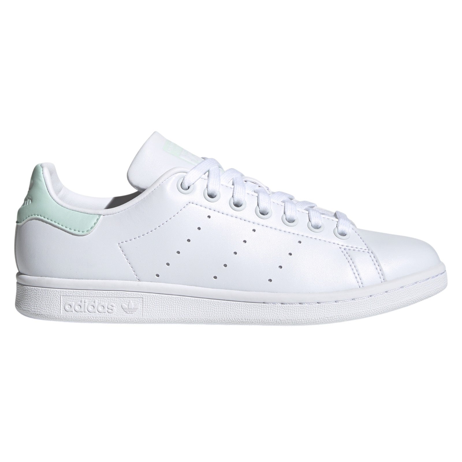 adidas Originals Womens Stan Smith Shoes - Cloud White / Dash Green