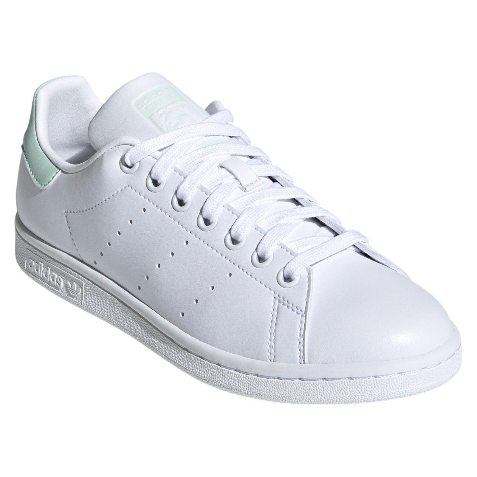 adidas Originals Womens Stan Smith Shoes - Cloud White / Dash Green
