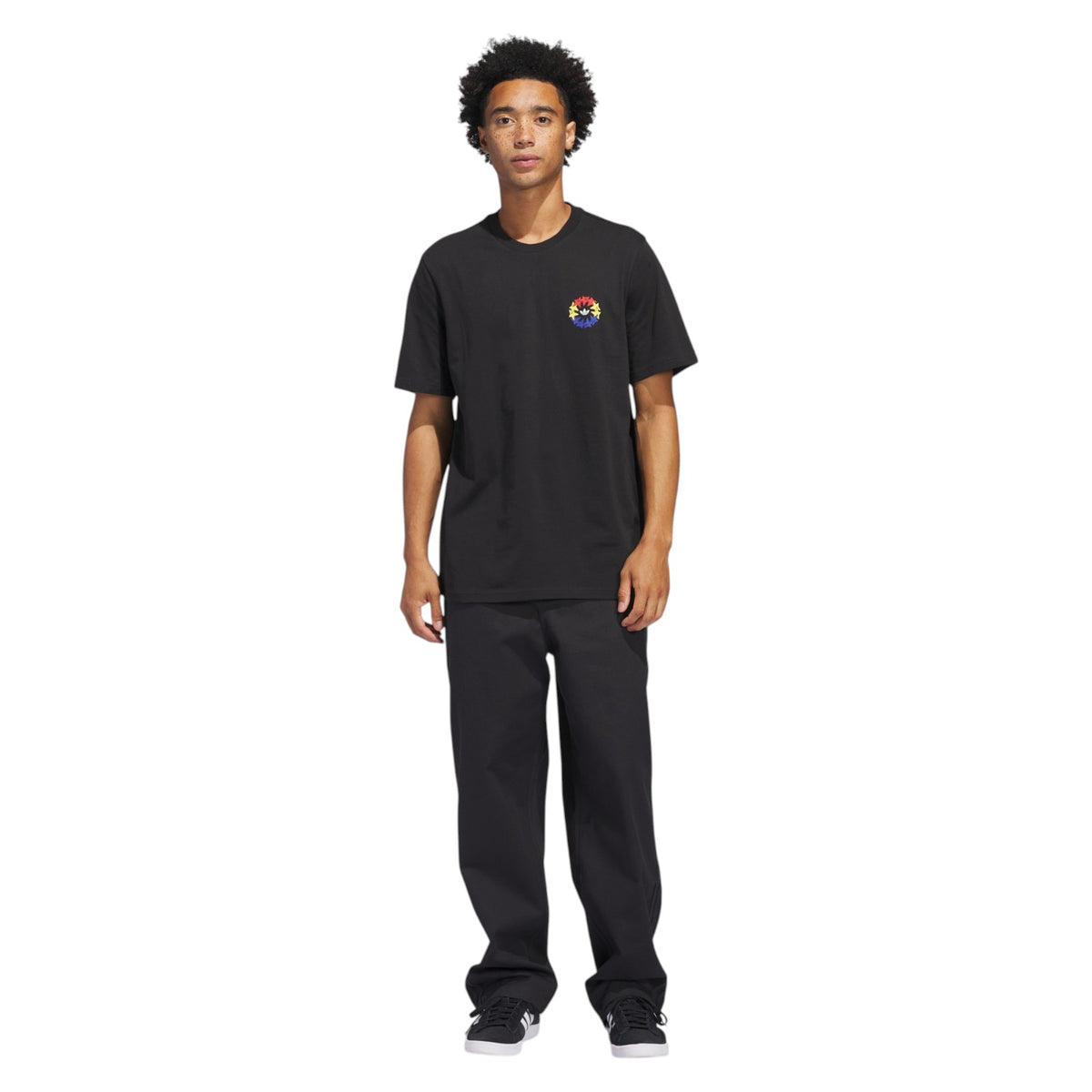 adidas Originals Star Wheel T-Shirt (Unisex) - Black
