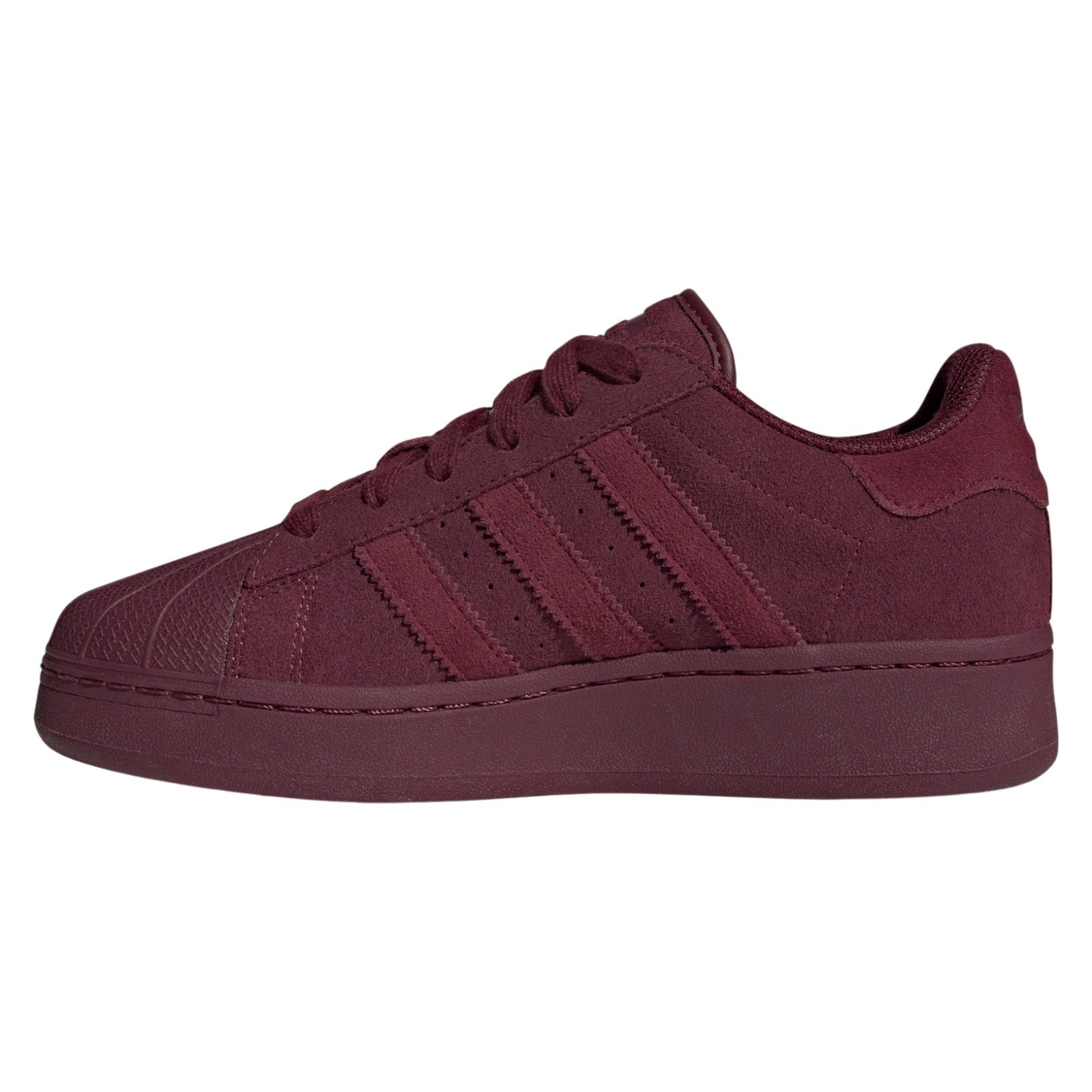 adidas Originals Womens Superstar XLG Shoes - Maroon