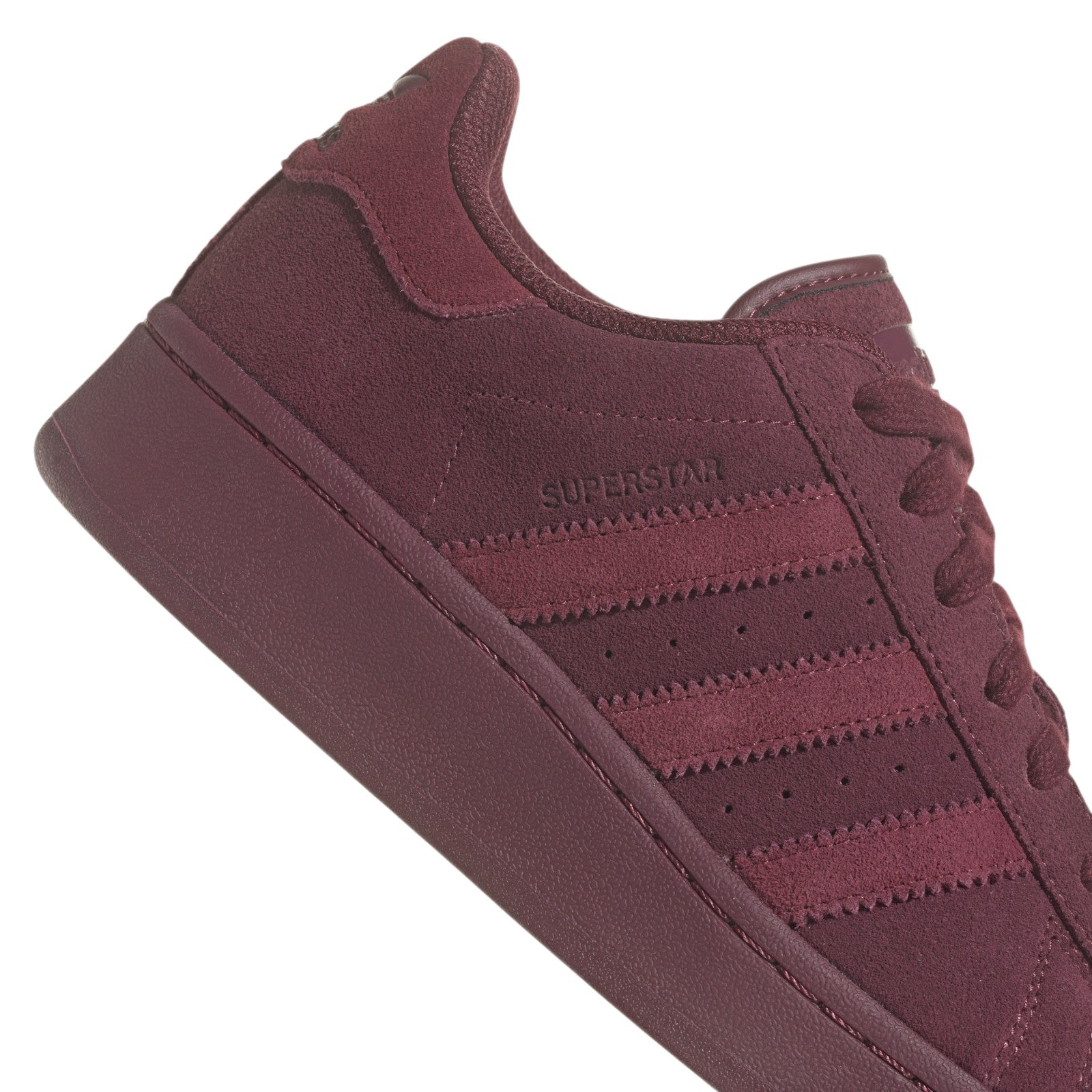 adidas Originals Womens Superstar XLG Shoes - Maroon