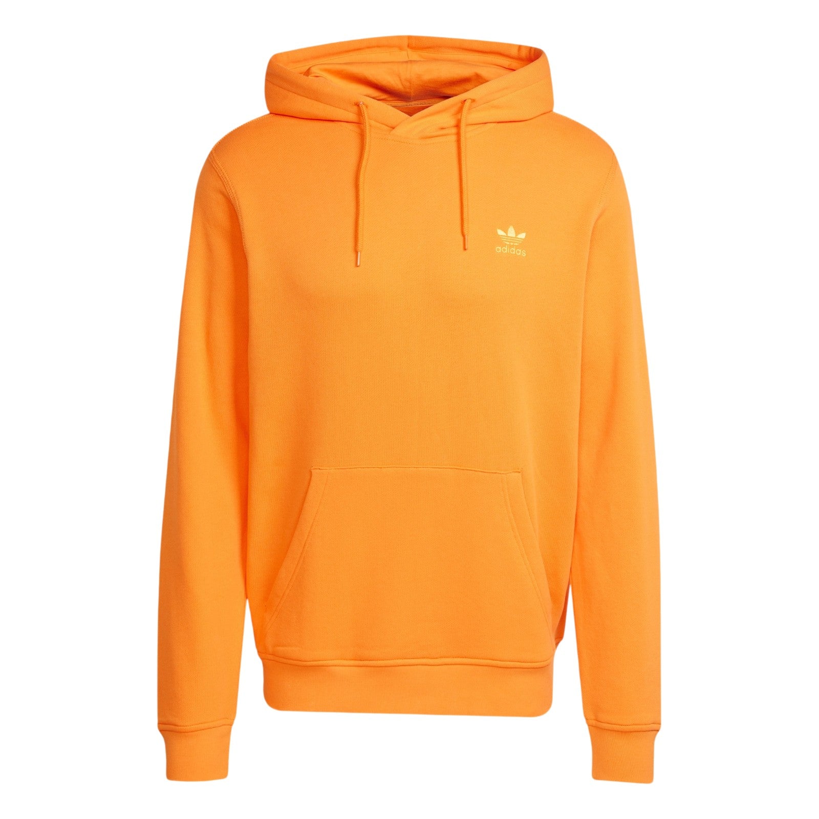 adidas Originals Men's Trefoil Essentials French Terry Hoodie - Orange