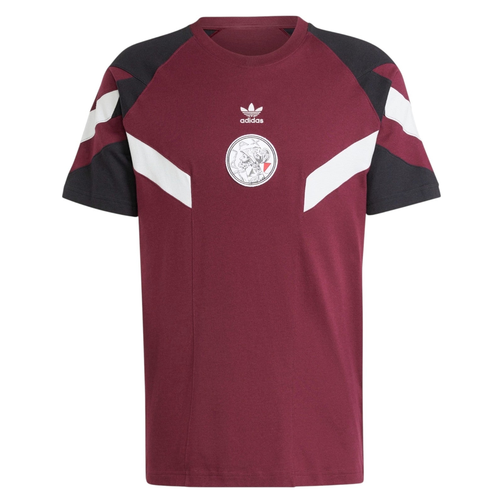 adidas Originals Ajax Amsterdam Originals T-Shirt - Burgundy
