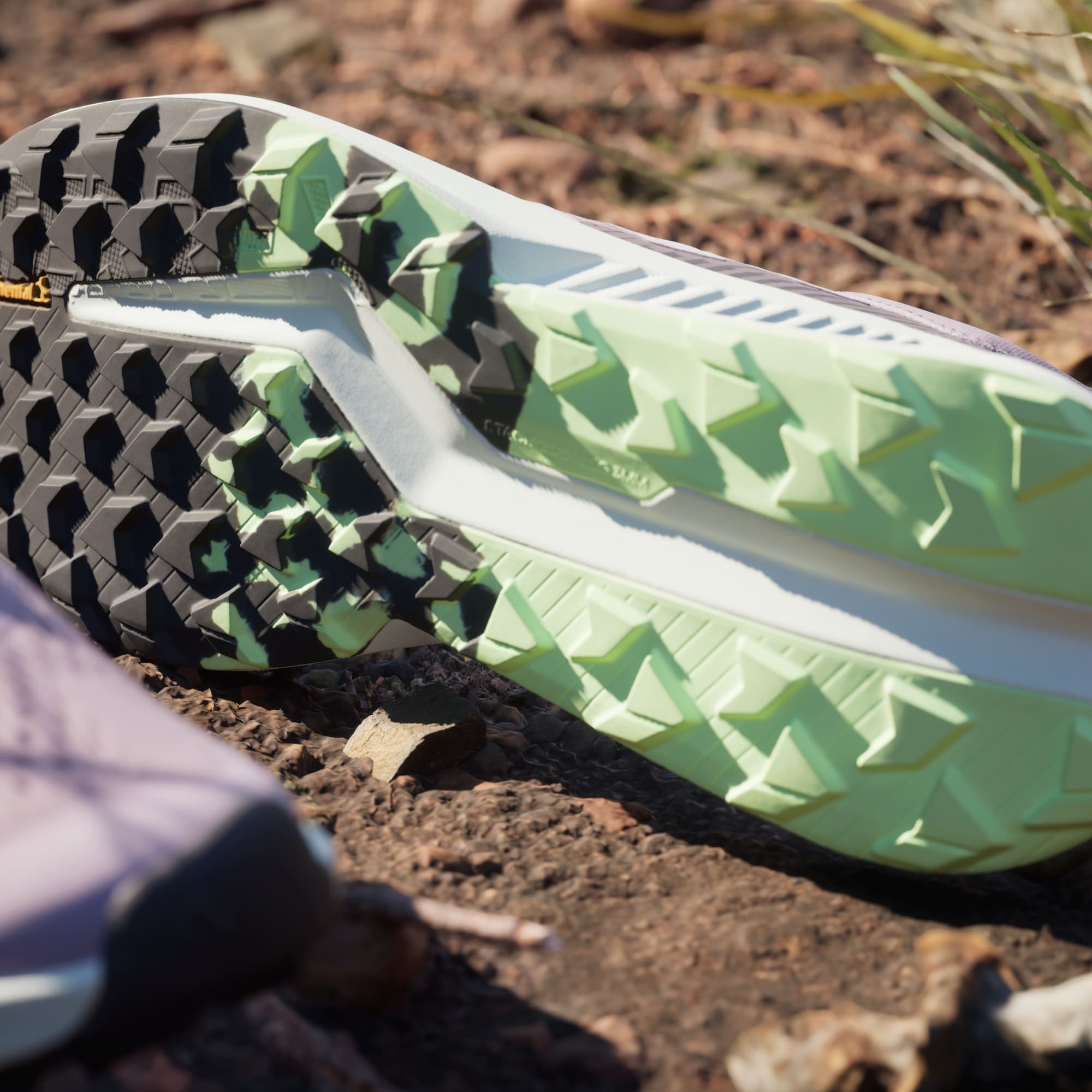 adidas Women's TERREX Soulstride Flow Trail Running Trainers - Preloved Fig