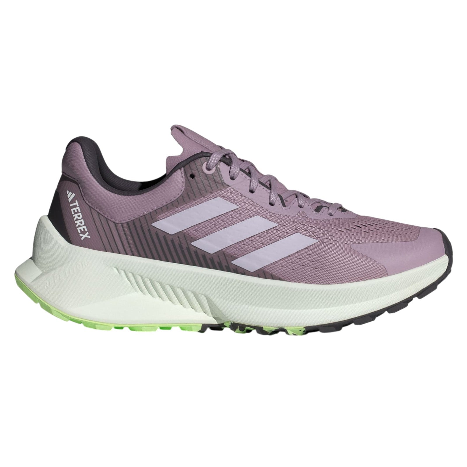 adidas Women's TERREX Soulstride Flow Trail Running Trainers - Preloved Fig