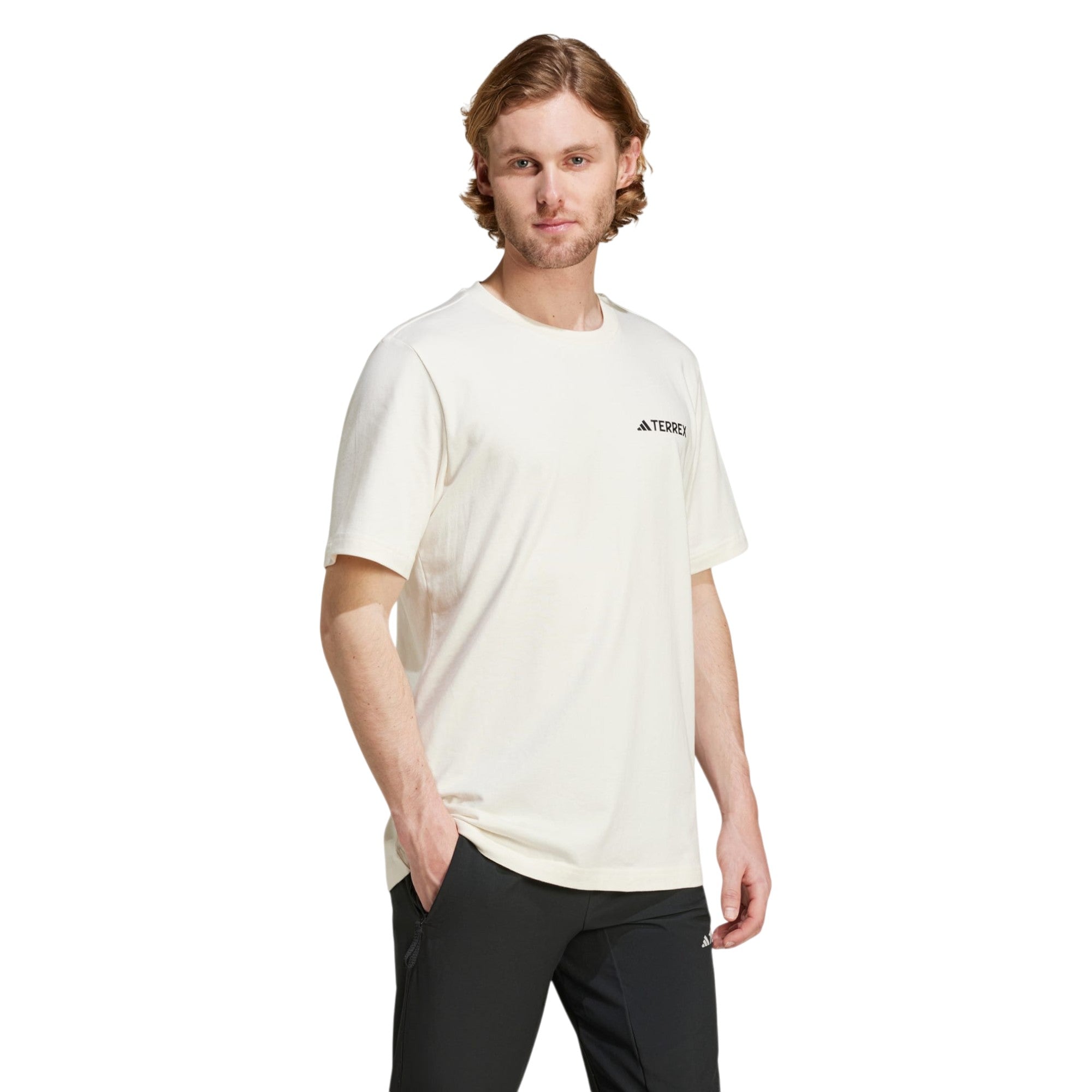 adidas Men's Terrex Geonature Graphic T-Shirt - Non-Dyed
