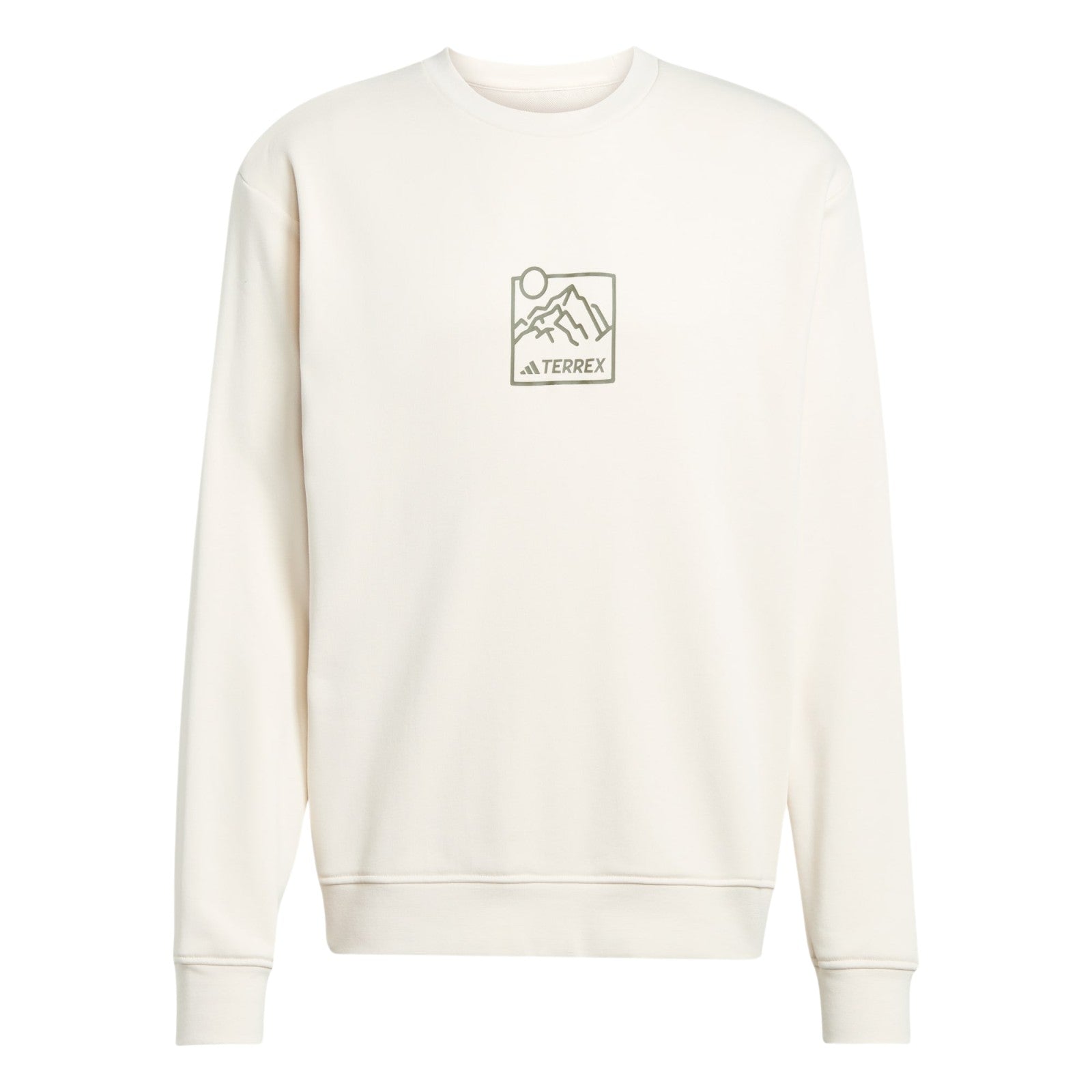 adidas Originals Unisex Terrex Graphic Crew Sweatshirt - Wonder White