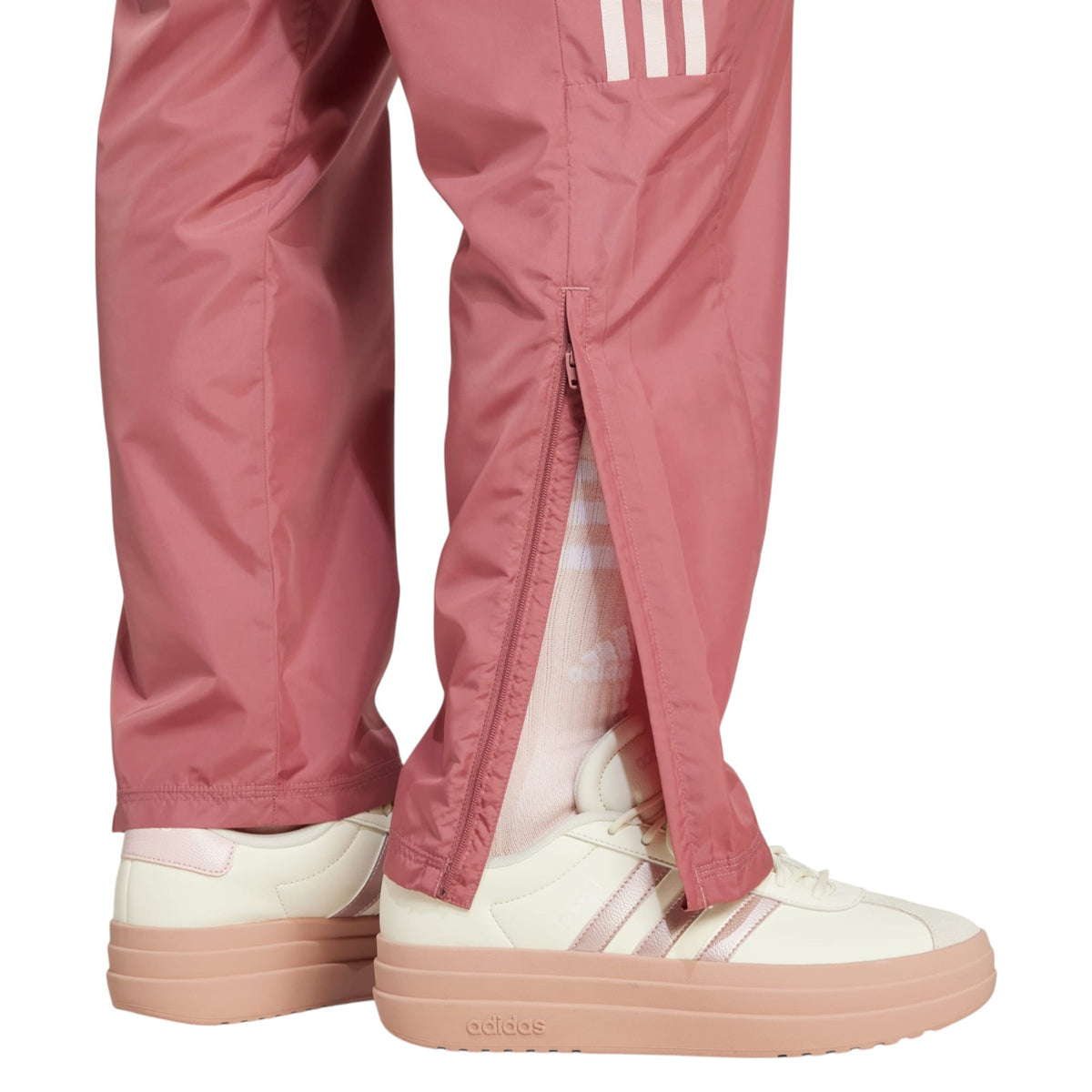 adidas Women's Tiro Cut 3-Stripes Summer Woven Pants - Red