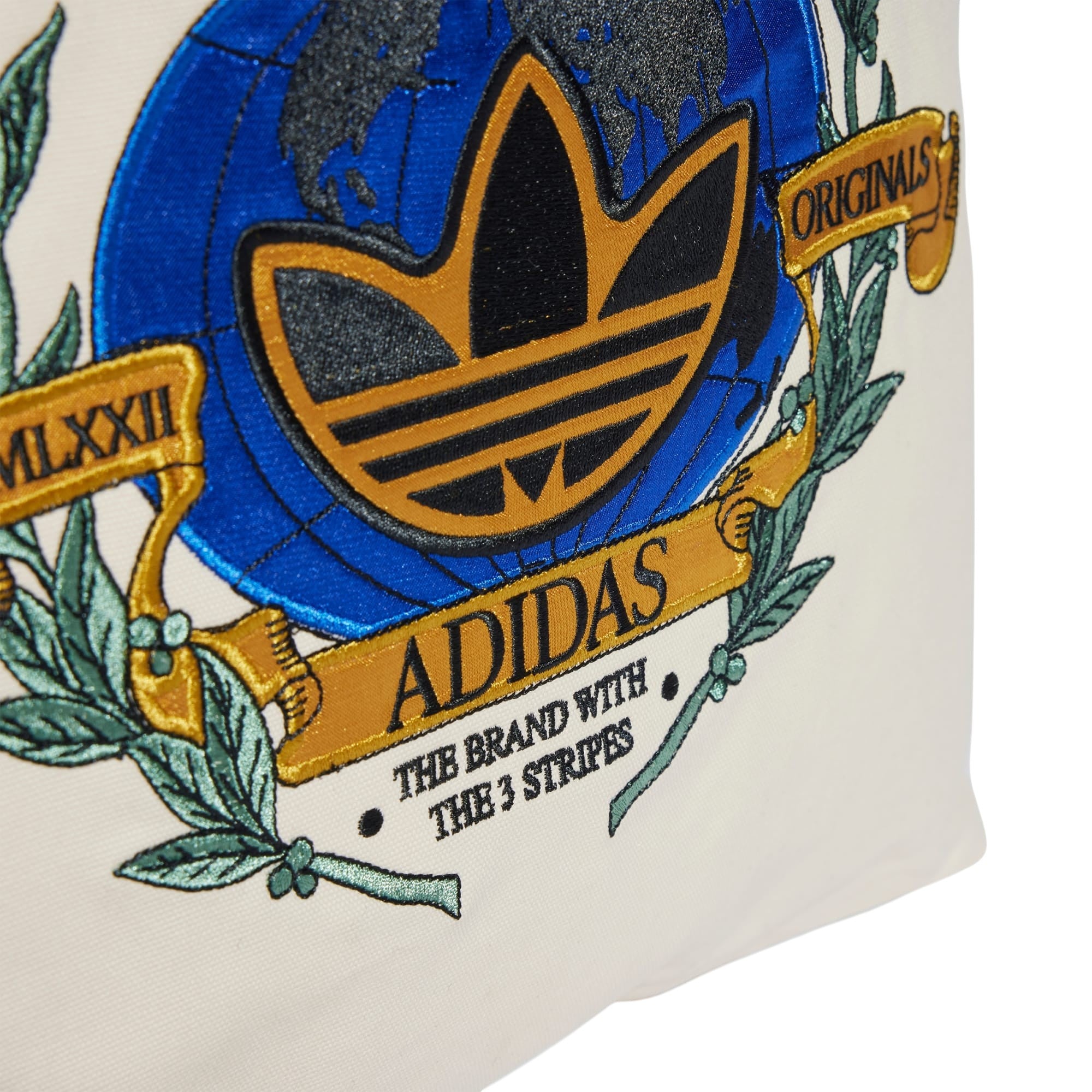 adidas Originals Retro Sports Trefoil Tote Bag - Wonder White