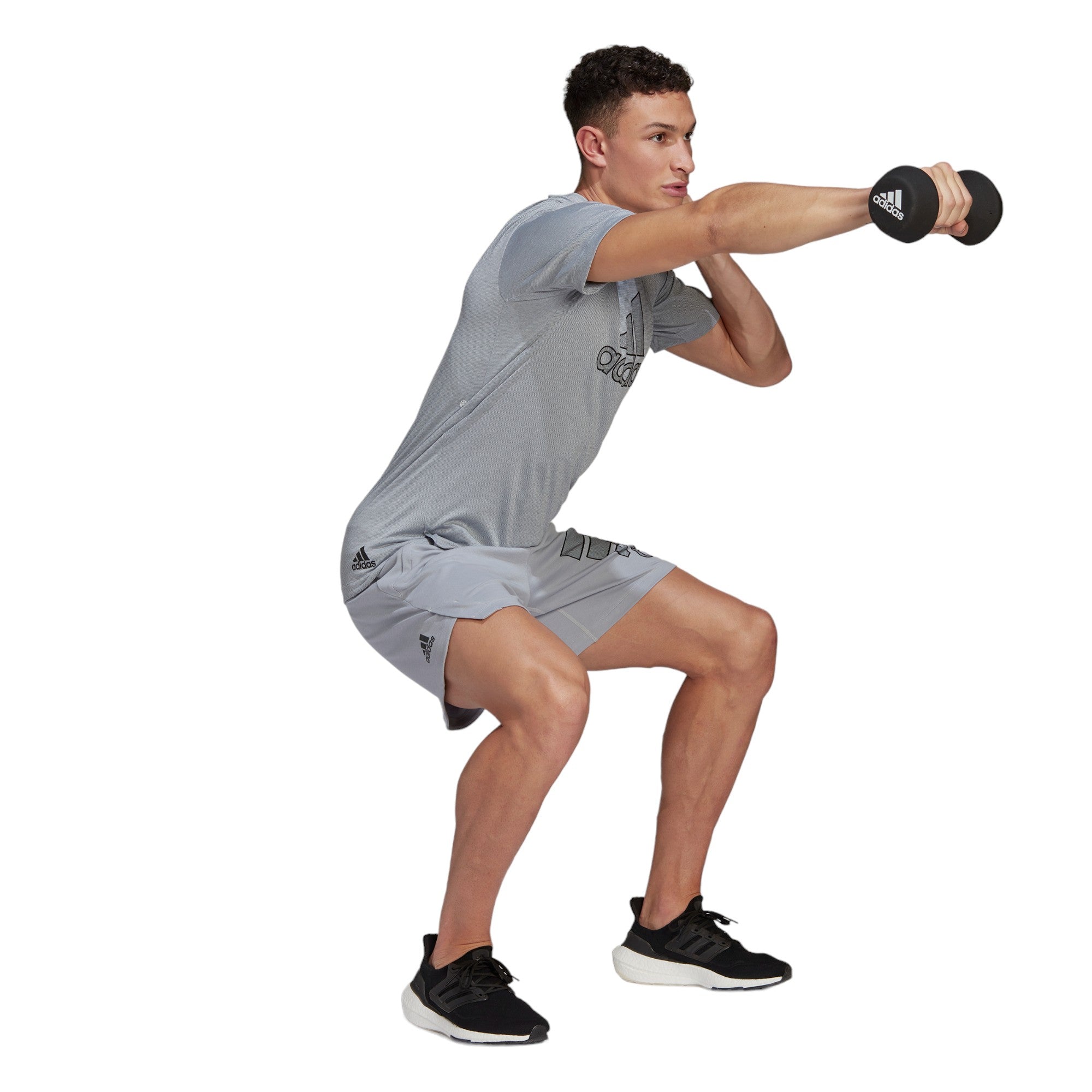 adidas Training 5" Shorts - Halo Silver