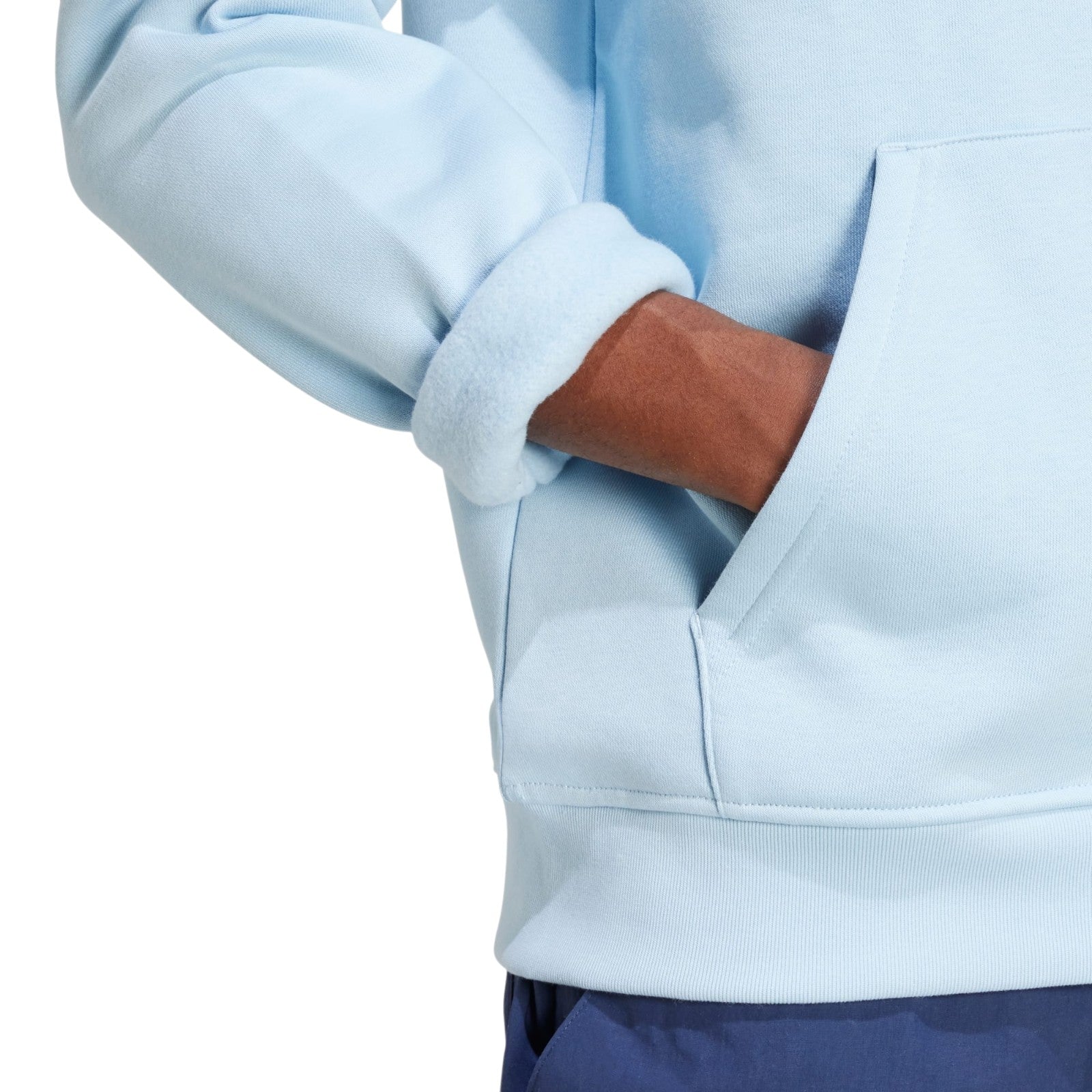 adidas Originals Trefoil Essentials Hoodie - Clear Sky Blue