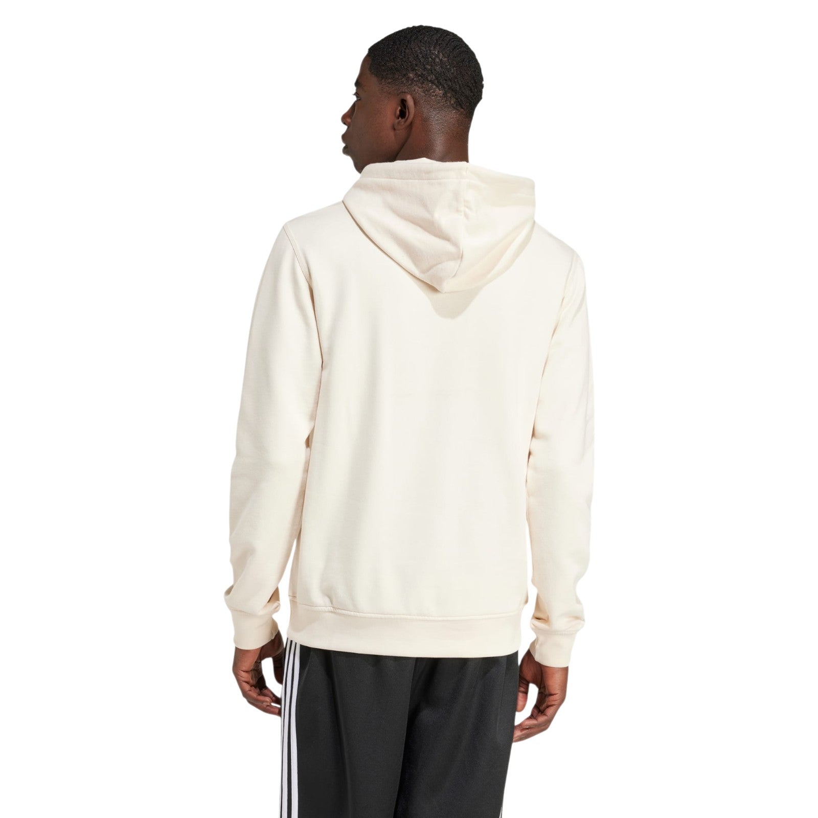 adidas Originals Men's Trefoil Essentials Hoodie - Wonder White