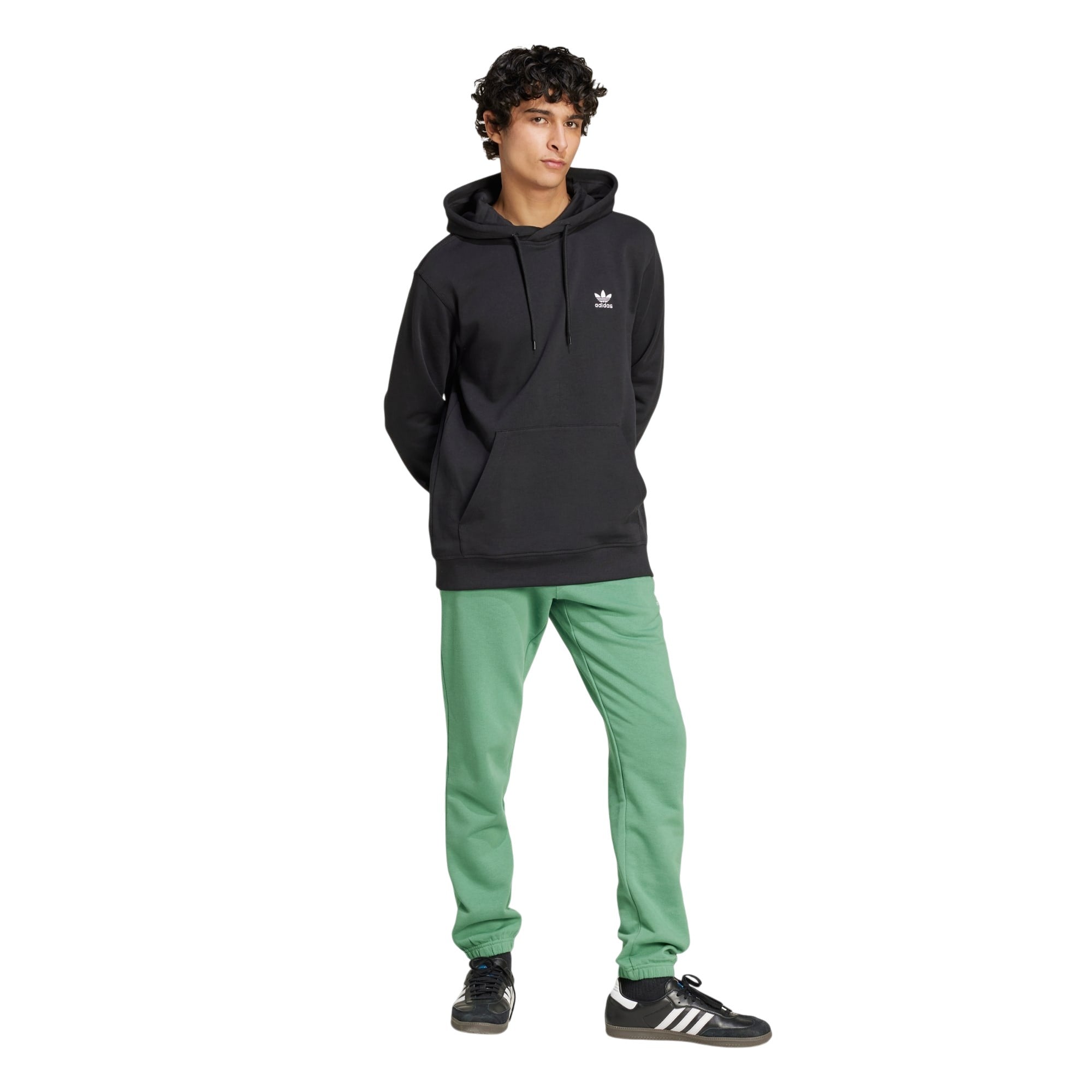 adidas Originals Trefoil Essentials Joggers Sweatpants - Preloved Green