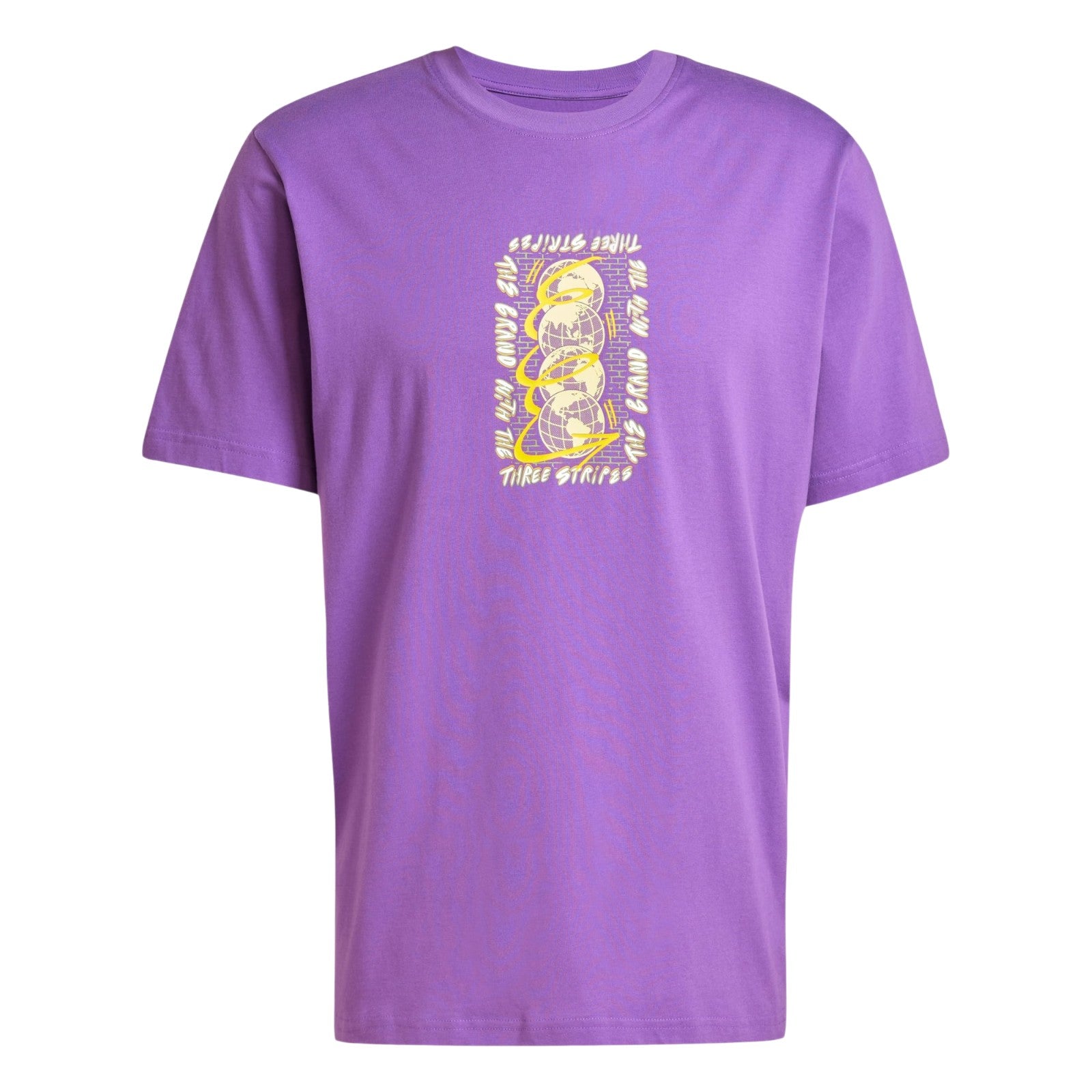 adidas Originals Men's Trefoil Series T-Shirt - Purple