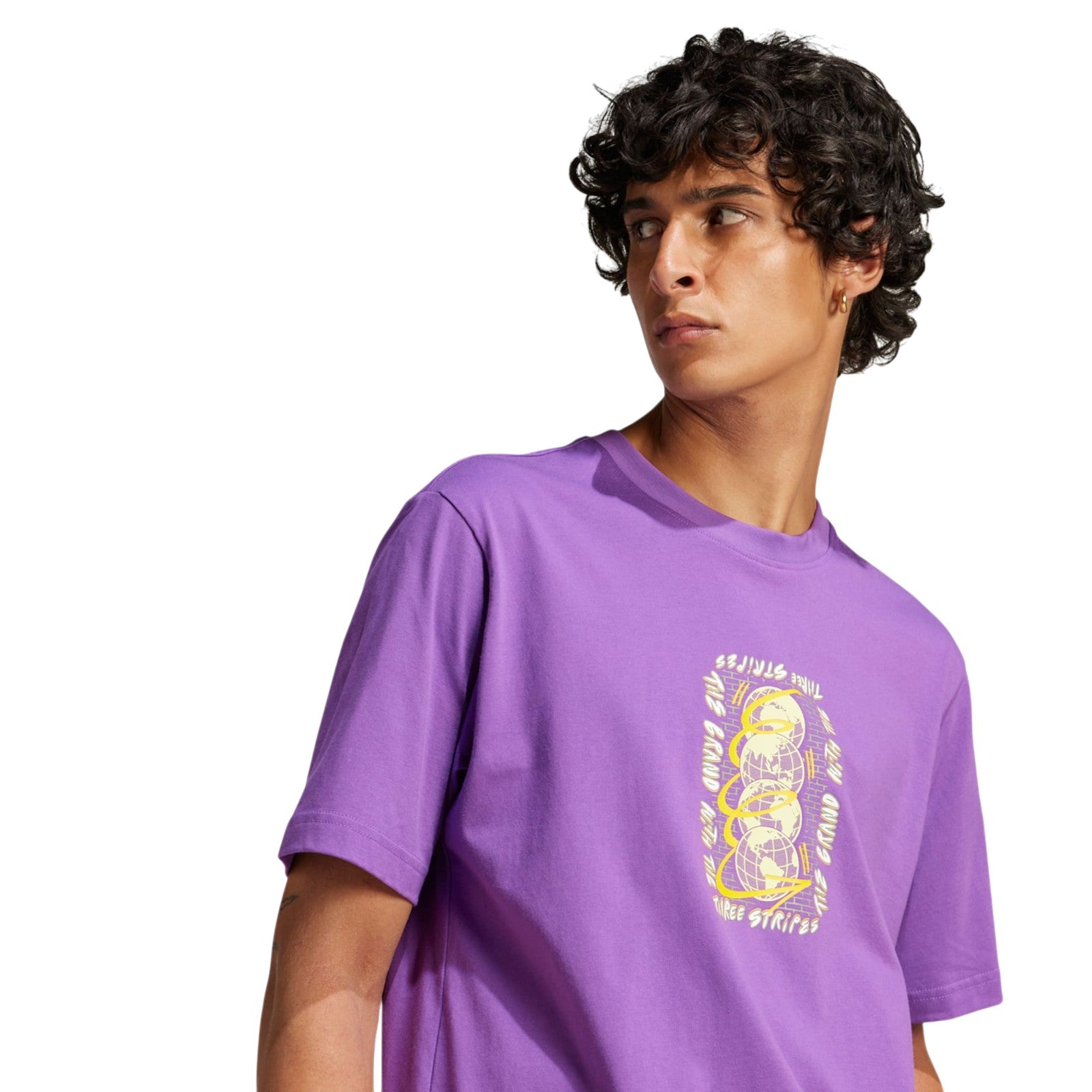 adidas Originals Men's Trefoil Series T-Shirt - Purple