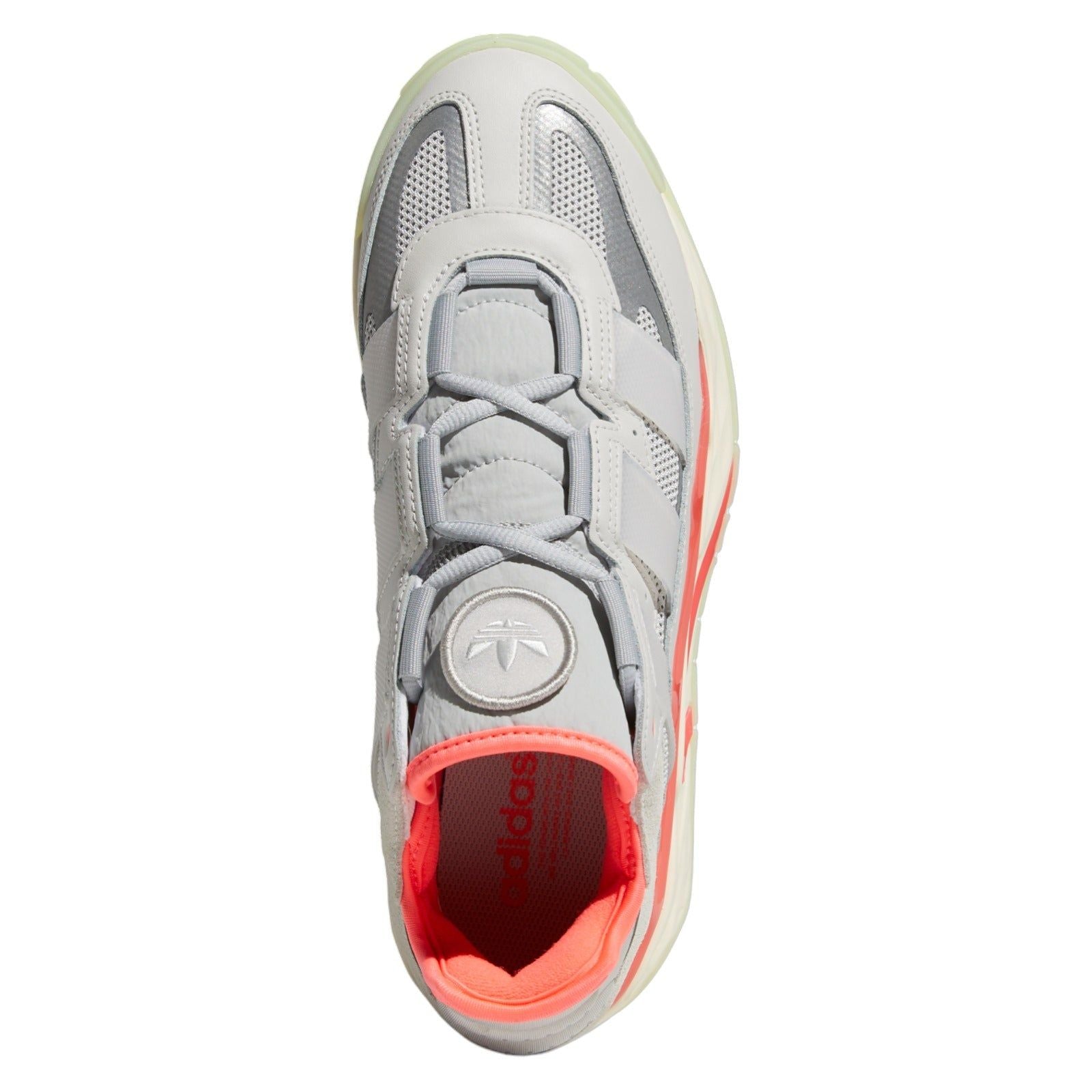 adidas Originals Unisex Niteball Trainers - Grey One / Turbo - ViaductClothing - -