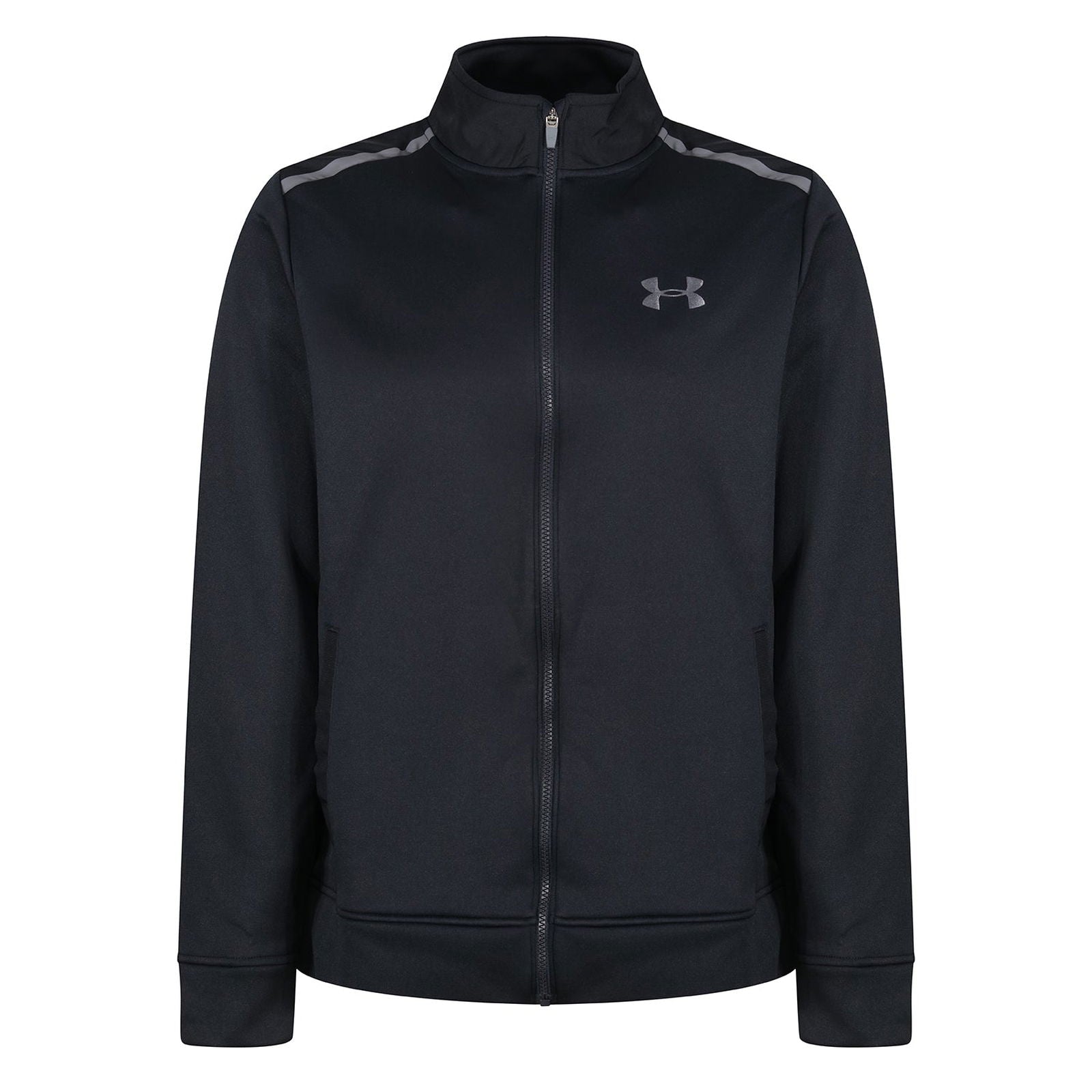 Under Armour Full Zip Track Jacket - Black - ViaductClothing - -