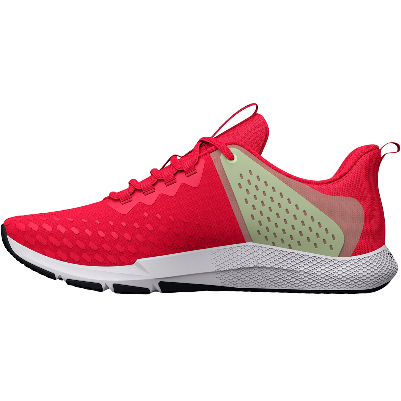 Under Armour Mens UA Charged Engage 2 Trainers - Red - ViaductClothing - -