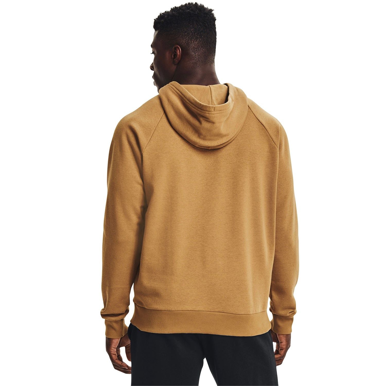 Under Armour Rival Fleece Big Logo Hoodie - Brown - ViaductClothing - -