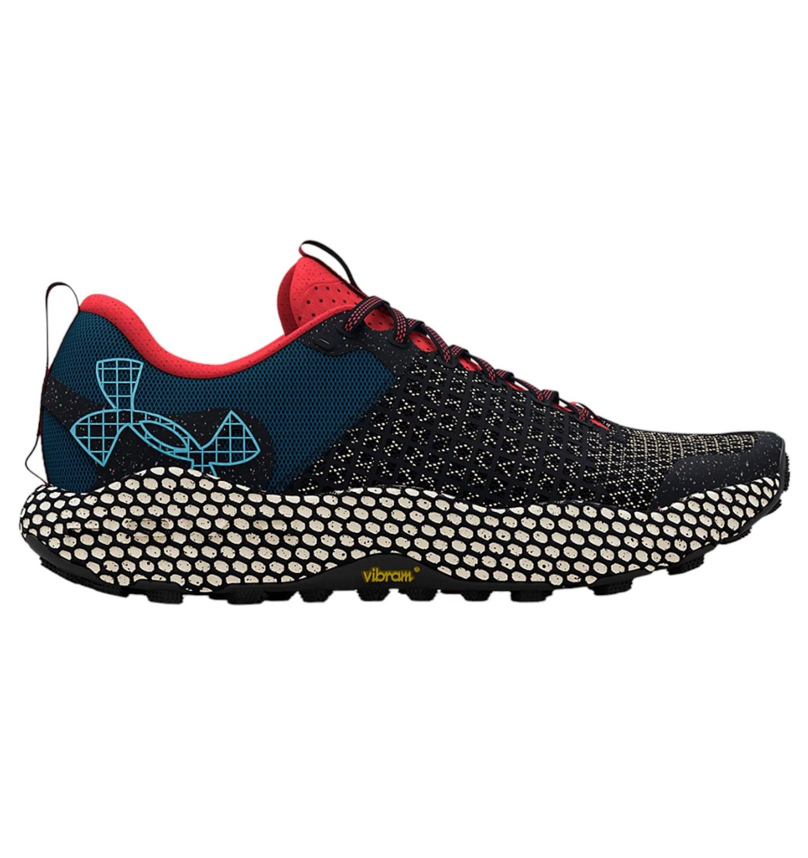 Under Armour UA HOVR DS Ridge Trail Running Shoes - Black - ViaductClothing - -