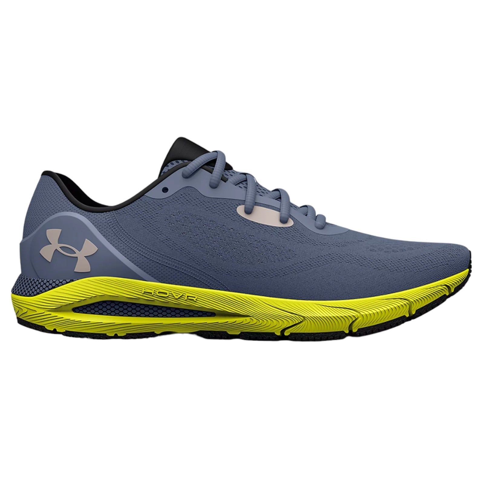 Under Armour UA HOVR Sonic 5 Running Shoes - Aurora Purple Yellow Ray - ViaductClothing - -