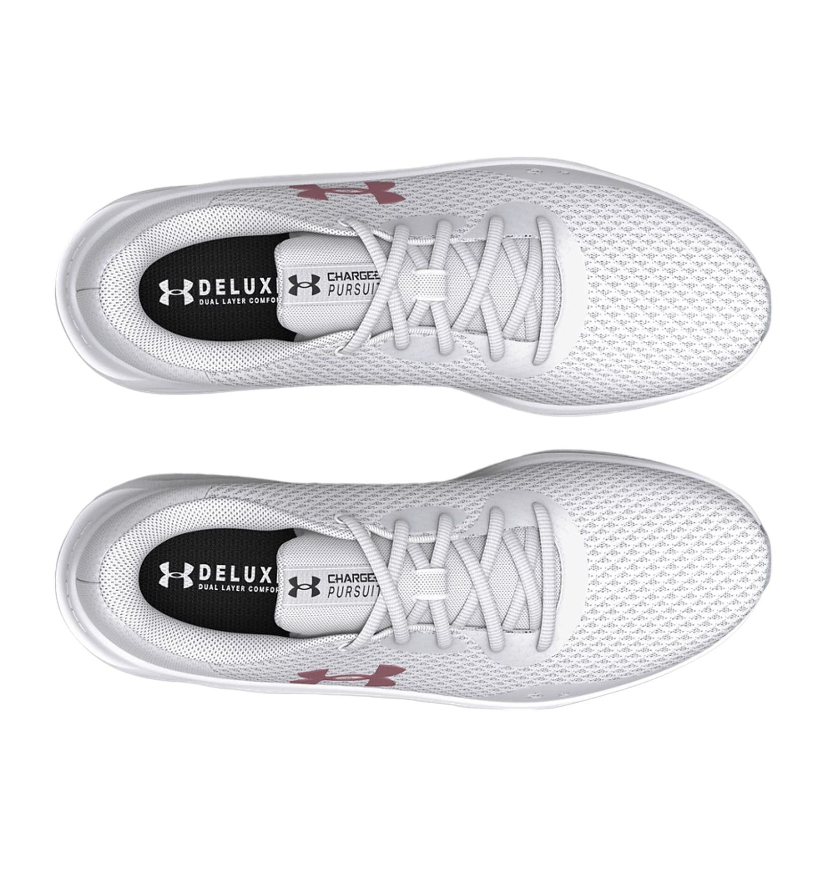 Under Armour UA Womens Charged Pursuit 3 VM Trainers - White - ViaductClothing - -