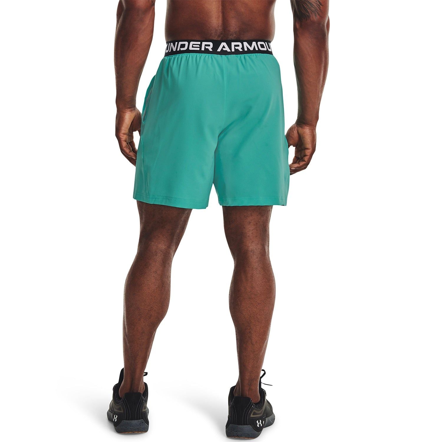 Under Armour UA Woven 7" Shorts - Green - ViaductClothing - -