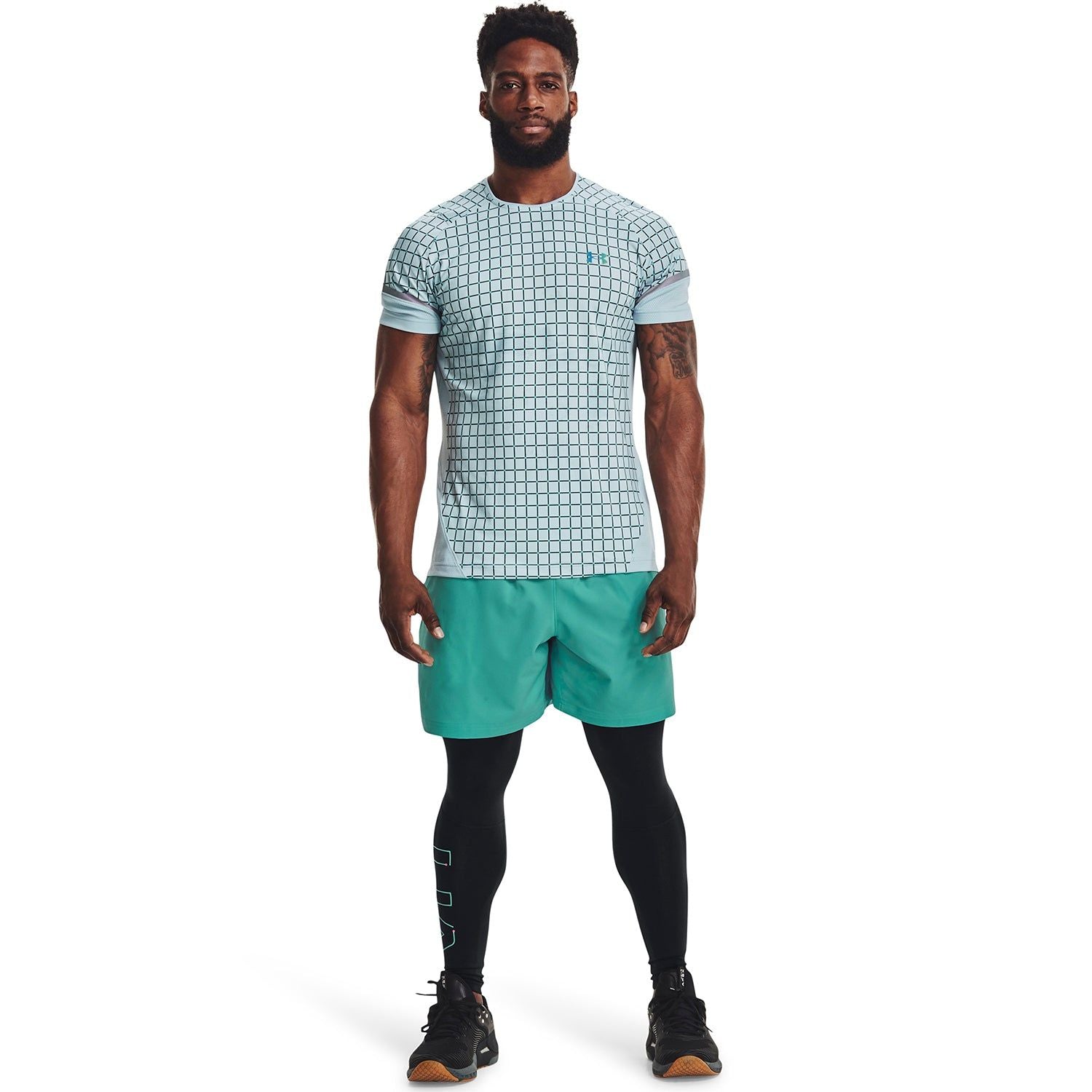 Under Armour UA Woven 7" Shorts - Green - ViaductClothing - -