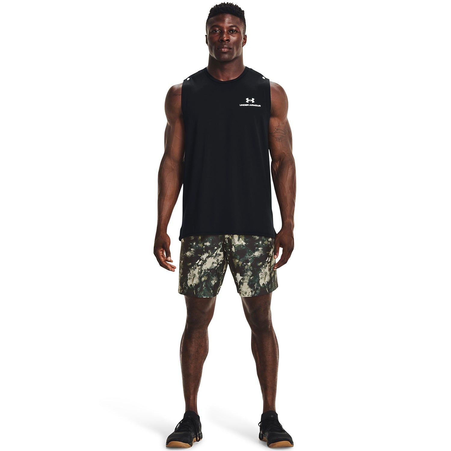 Under Armour UA Woven Adapt Shorts - Green - ViaductClothing - -