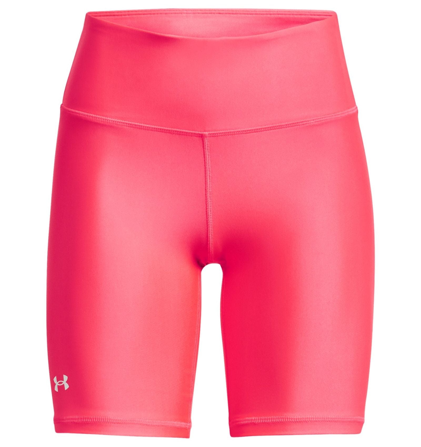 Under Armour Women's HeatGear Armour Bike Shorts - Pink - ViaductClothing - -