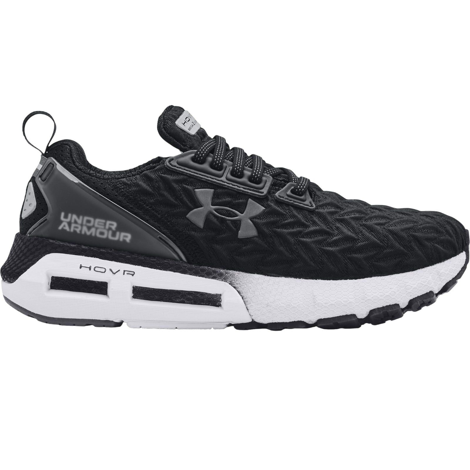 Under Armour Women's UA HOVR Mega 2 Clone Running Shoes - Black - ViaductClothing - -