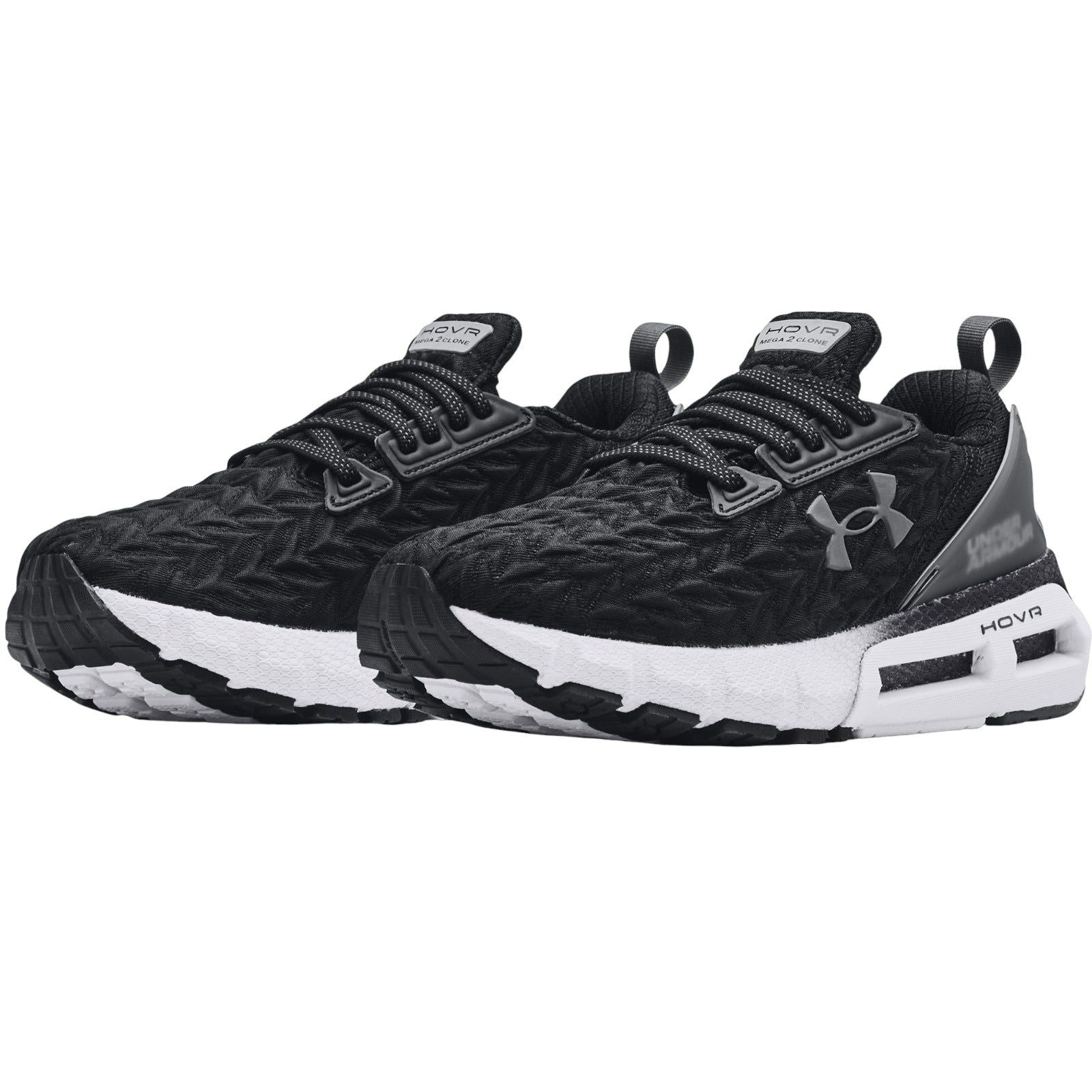 Under Armour Women's UA HOVR Mega 2 Clone Running Shoes - Black - ViaductClothing - -