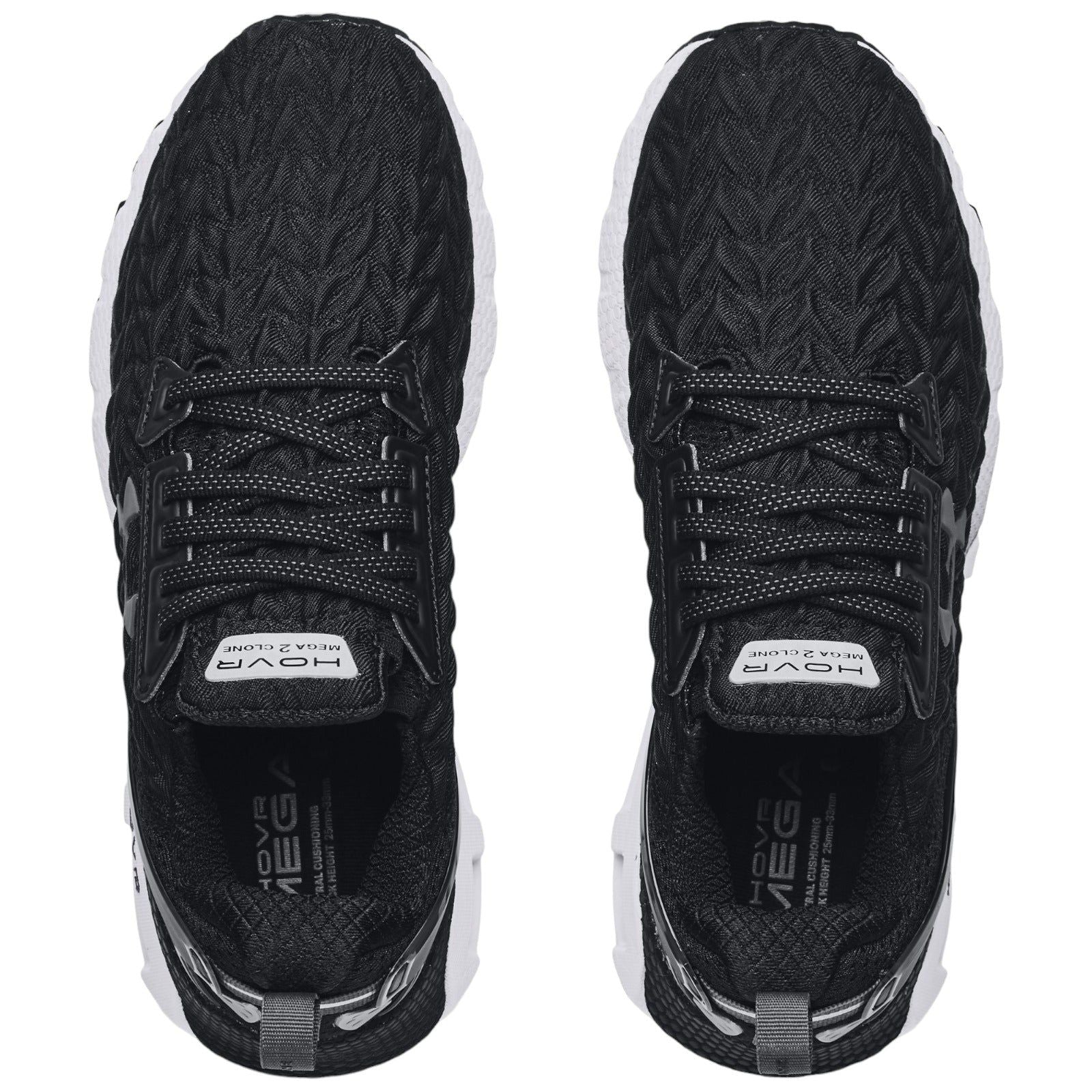 Under Armour Women's UA HOVR Mega 2 Clone Running Shoes - Black - ViaductClothing - -