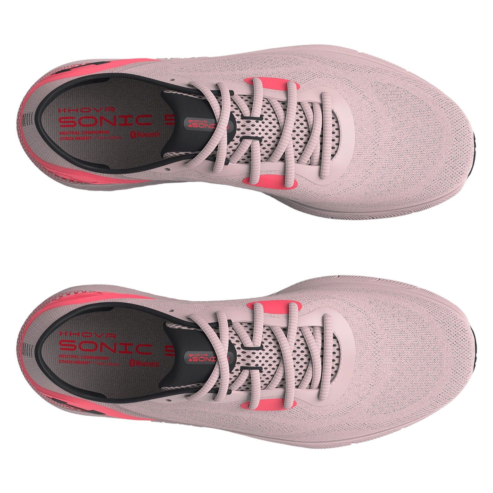 Under Armour Women's UA HOVR Sonic 5 Running Shoes - Pink - ViaductClothing - -