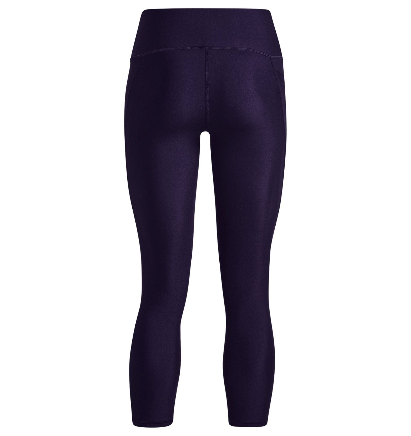 Under Armour Womens Training Heat Gear Ankle Length Leggings Tights - Purple - ViaductClothing - -