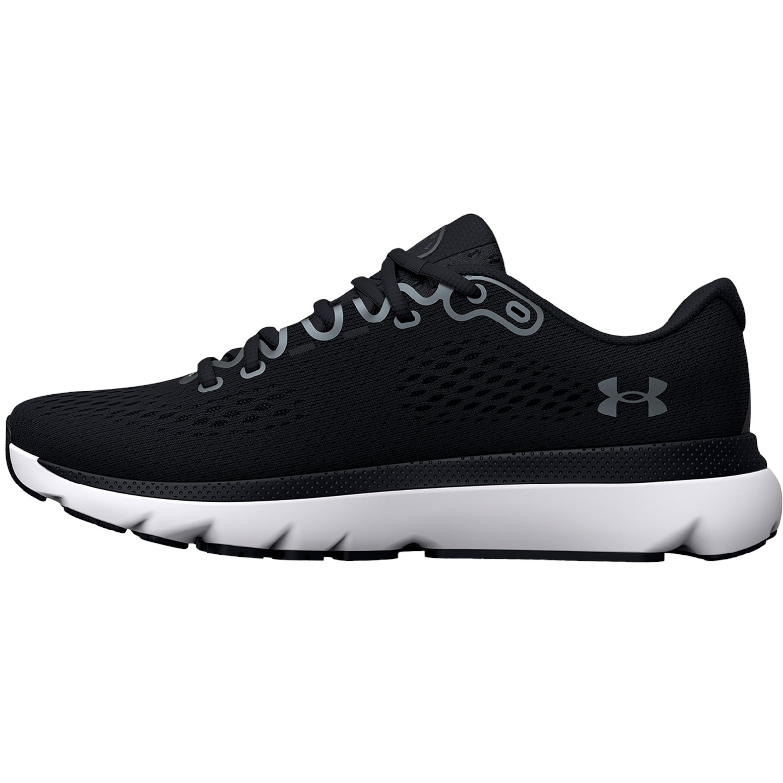 Under Armour Womens UA HOVR Infinite 4 Running Shoes - Black - ViaductClothing - -