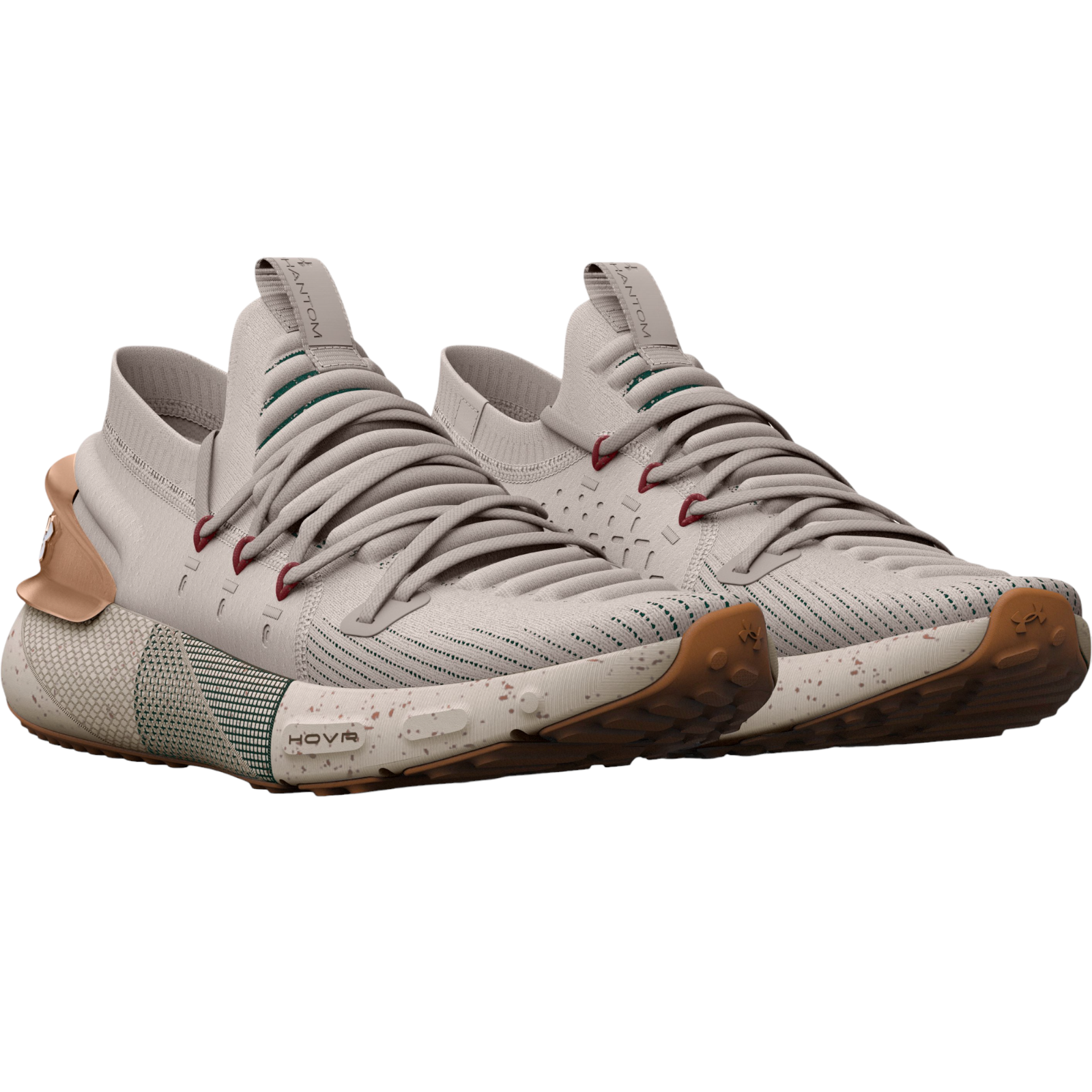 Under Armour Womens UA HOVR Phantom 3 Lunar New Year Running Shoes - Grey - ViaductClothing - -