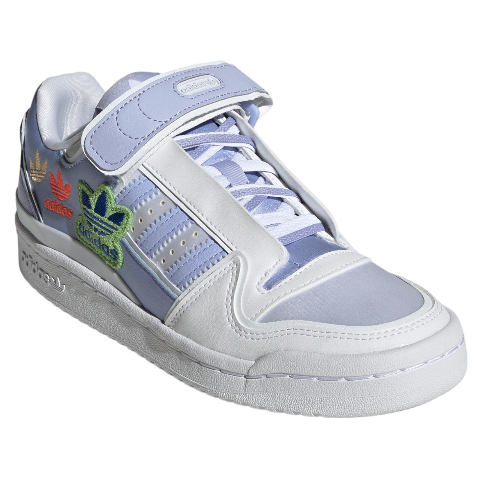 adidas Originals Womens Forum Plus Trainers - White / Violet Tone - ViaductClothing - -
