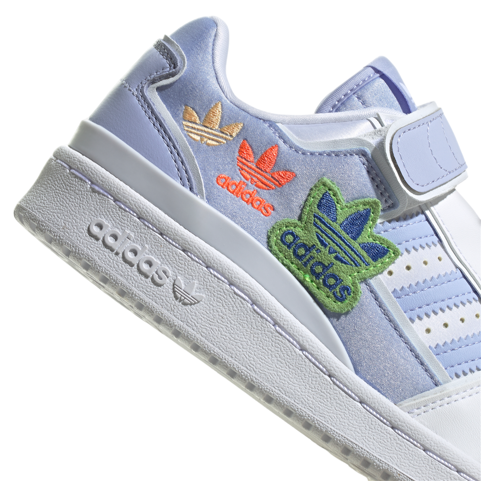 adidas Originals Womens Forum Plus Trainers - White / Violet Tone - ViaductClothing - -
