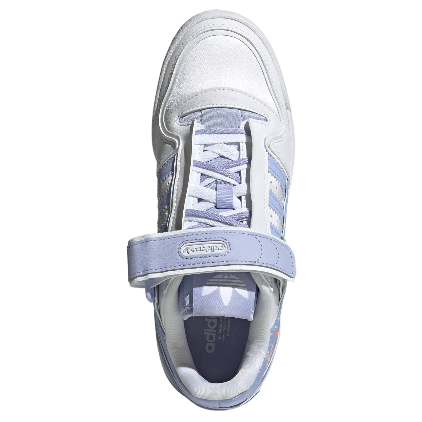 adidas Originals Womens Forum Plus Trainers - White / Violet Tone - ViaductClothing - -